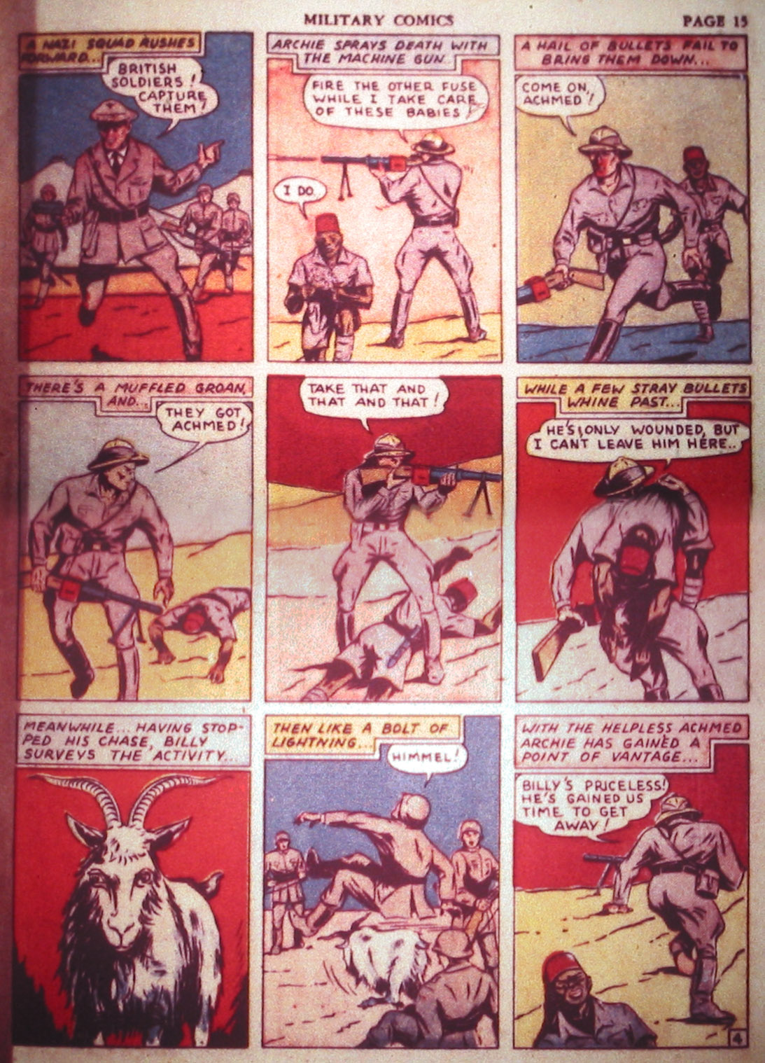 Read online Military Comics comic -  Issue #2 - 17