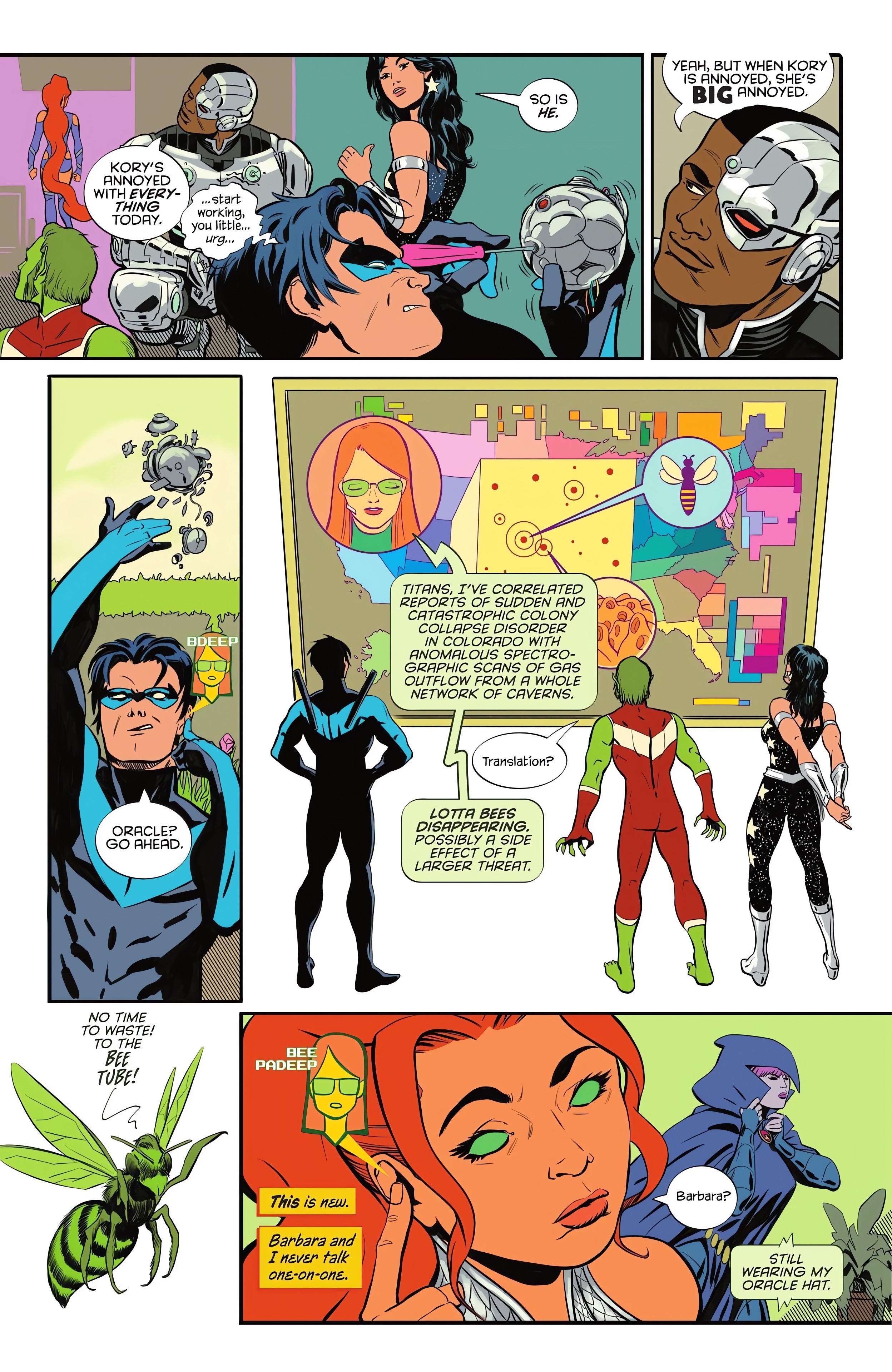Read online Tales of the Titans comic -  Issue #1 - 6
