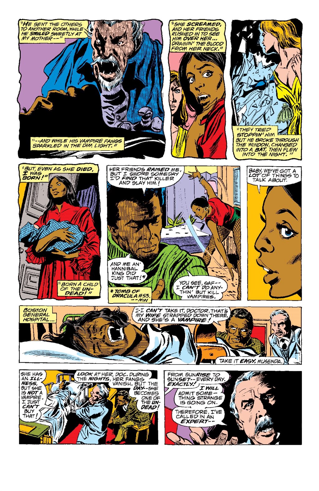 Read online Tomb of Dracula (1972) comic -  Issue # _The Complete Collection 5 (Part 1) - 62