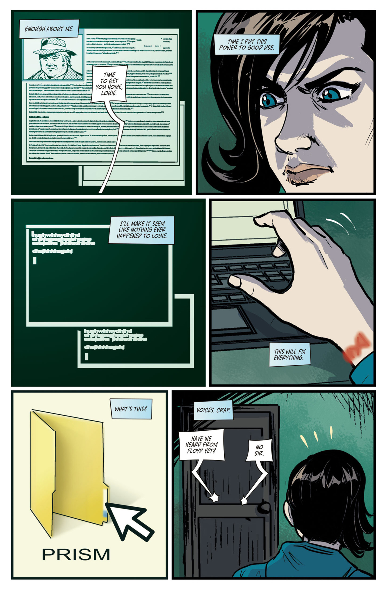 Read online Zero Day Threat comic -  Issue #5 - 18