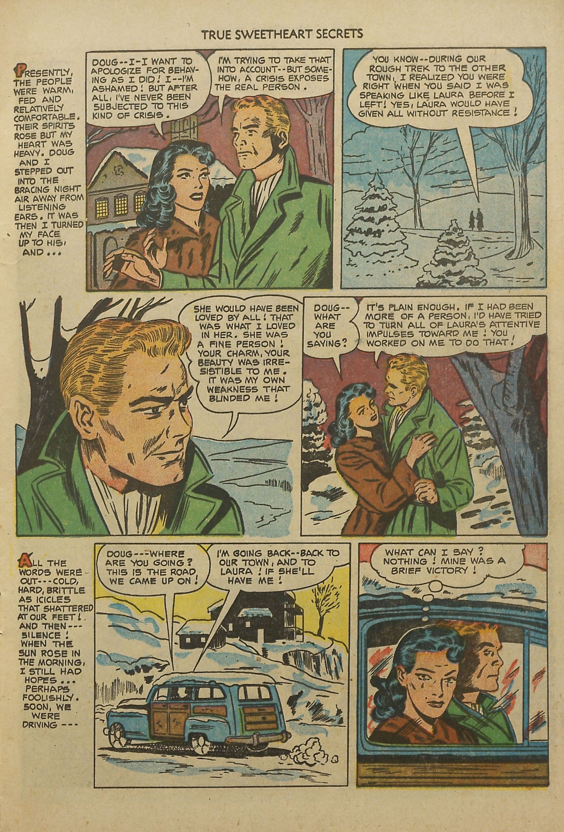 Read online True Sweetheart Secrets comic -  Issue #10 - 13