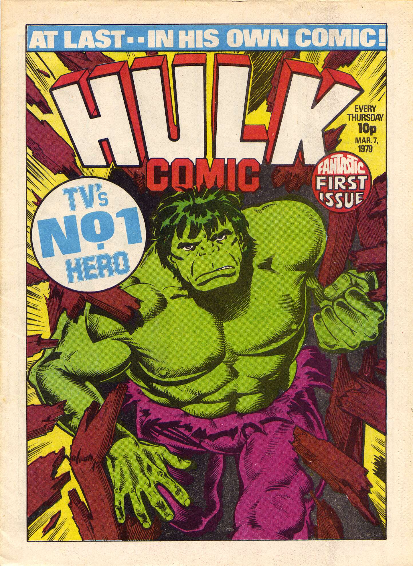 Read online Hulk Comic comic -  Issue #1 - 1