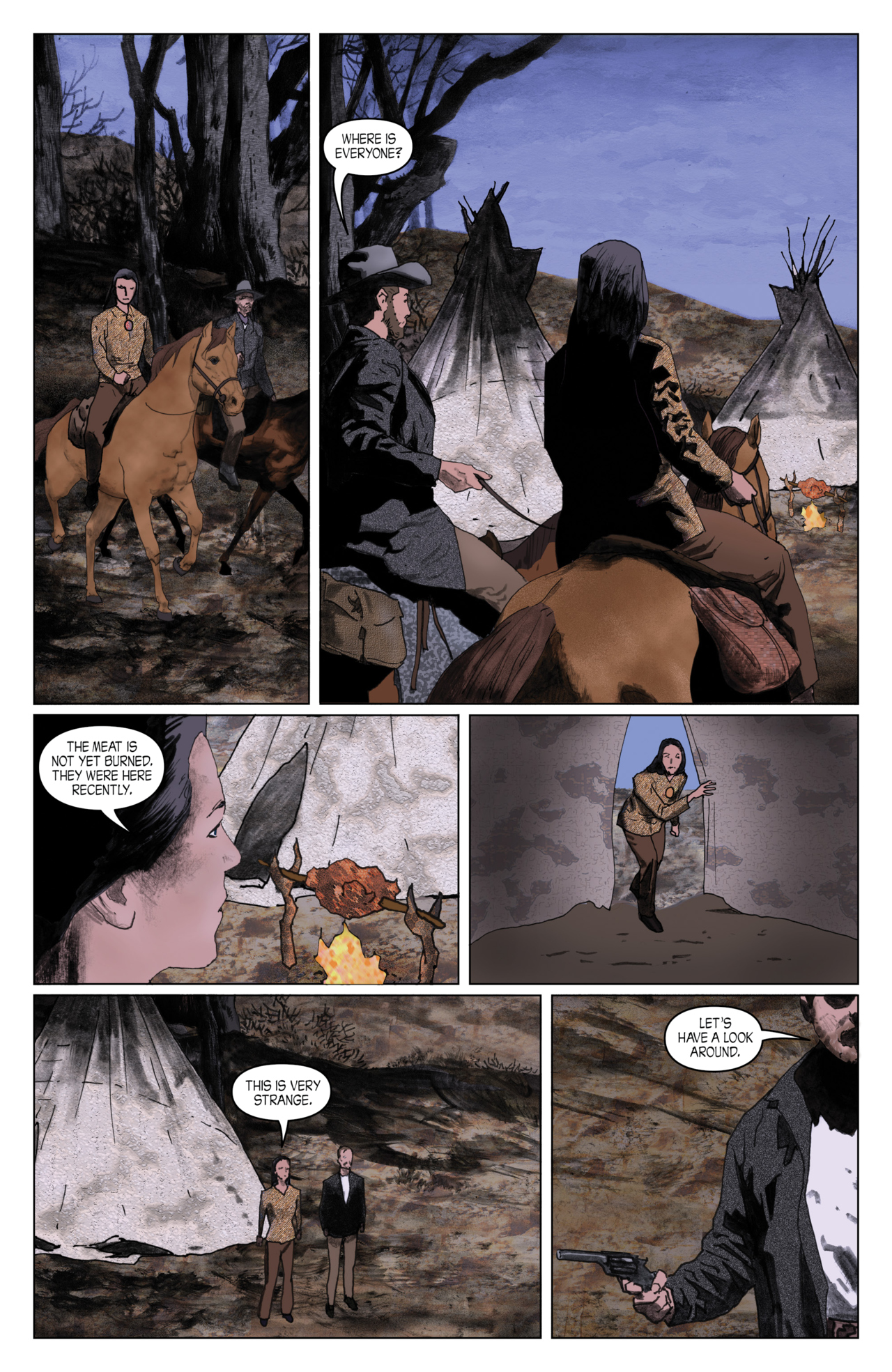 Read online John Carpenter's Night Terrors comic -  Issue # Black Sparrow - 76