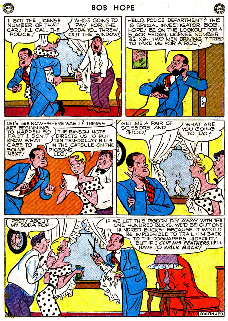 Read online The Adventures of Bob Hope comic -  Issue #4 - 24