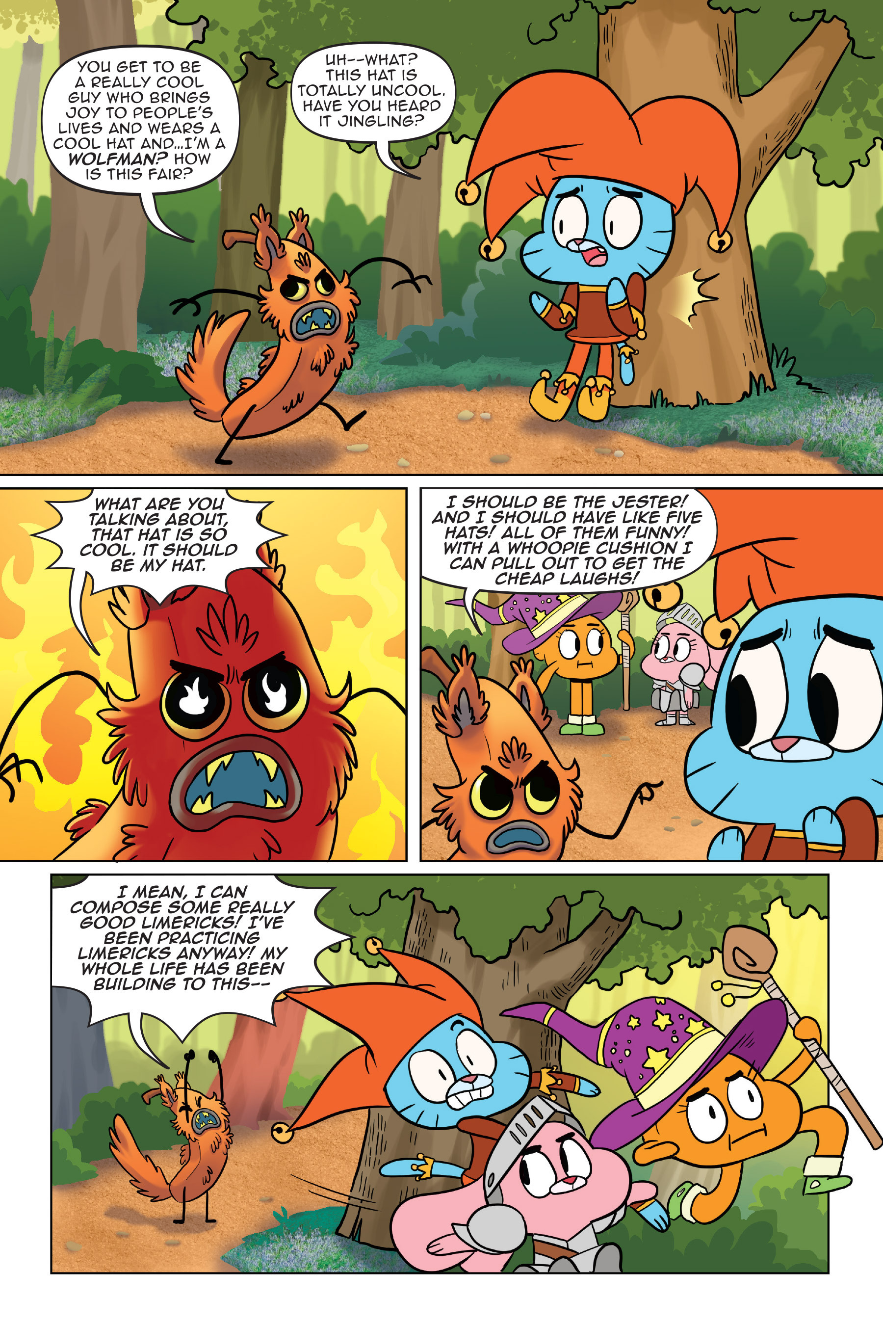 Read online The Amazing World of Gumball: Fairy Tale Trouble comic -  Issue # Full - 69