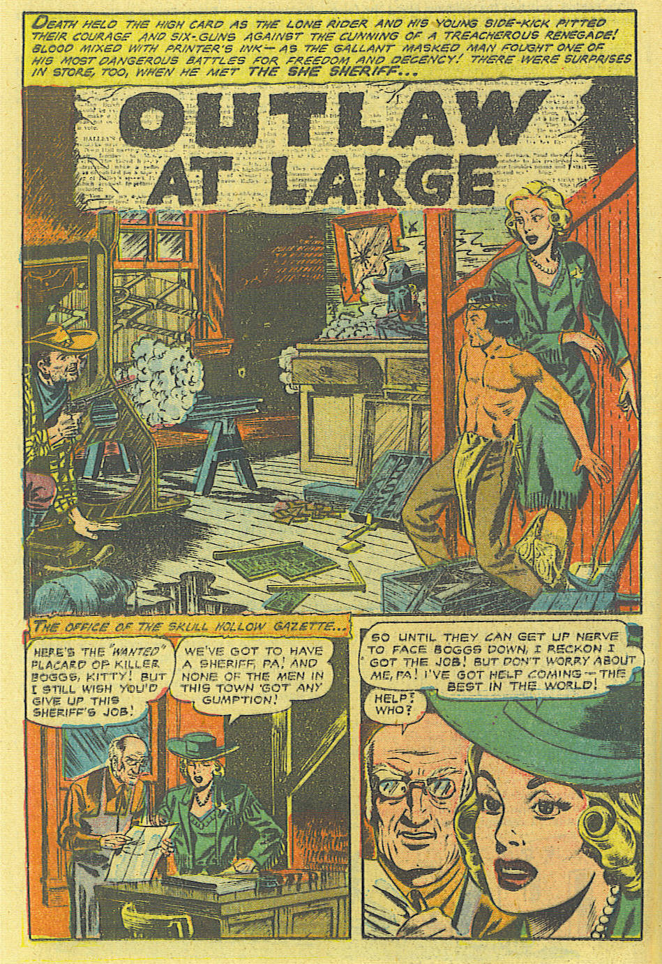 Read online The Lone Rider comic -  Issue #17 - 17