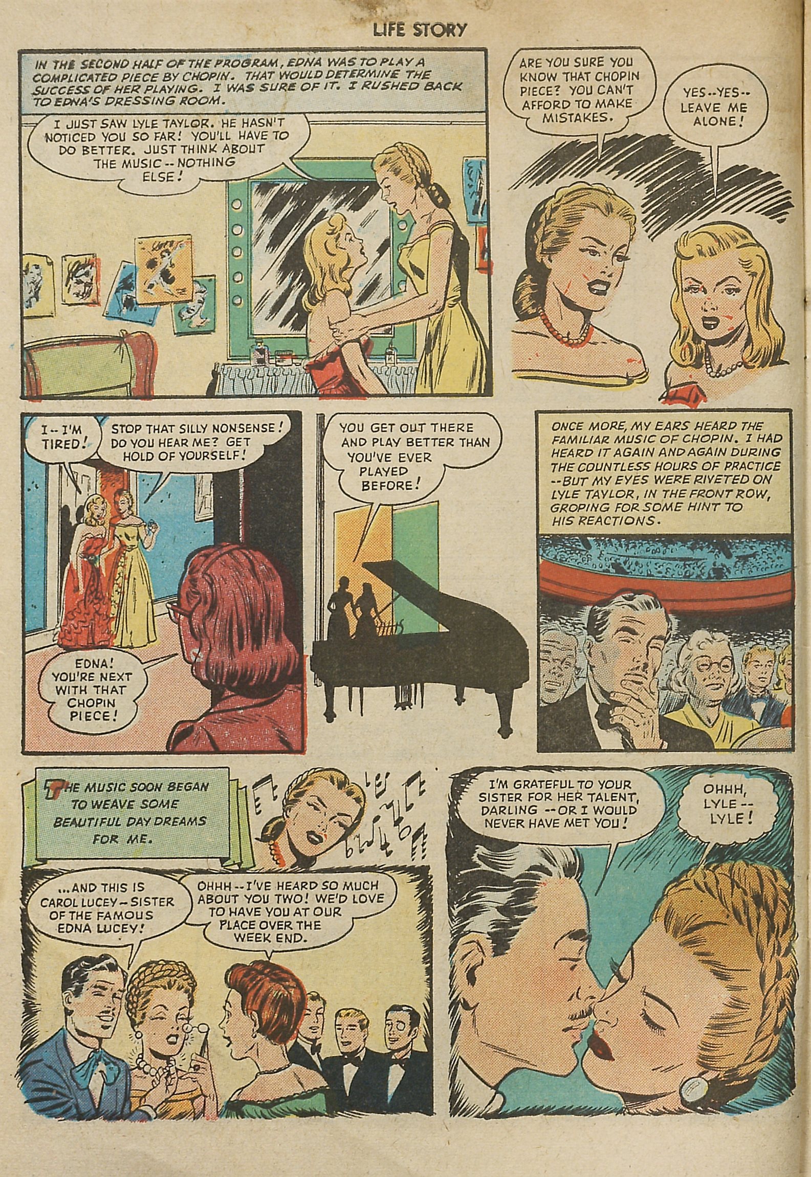 Read online Life Story comic -  Issue #3 - 6