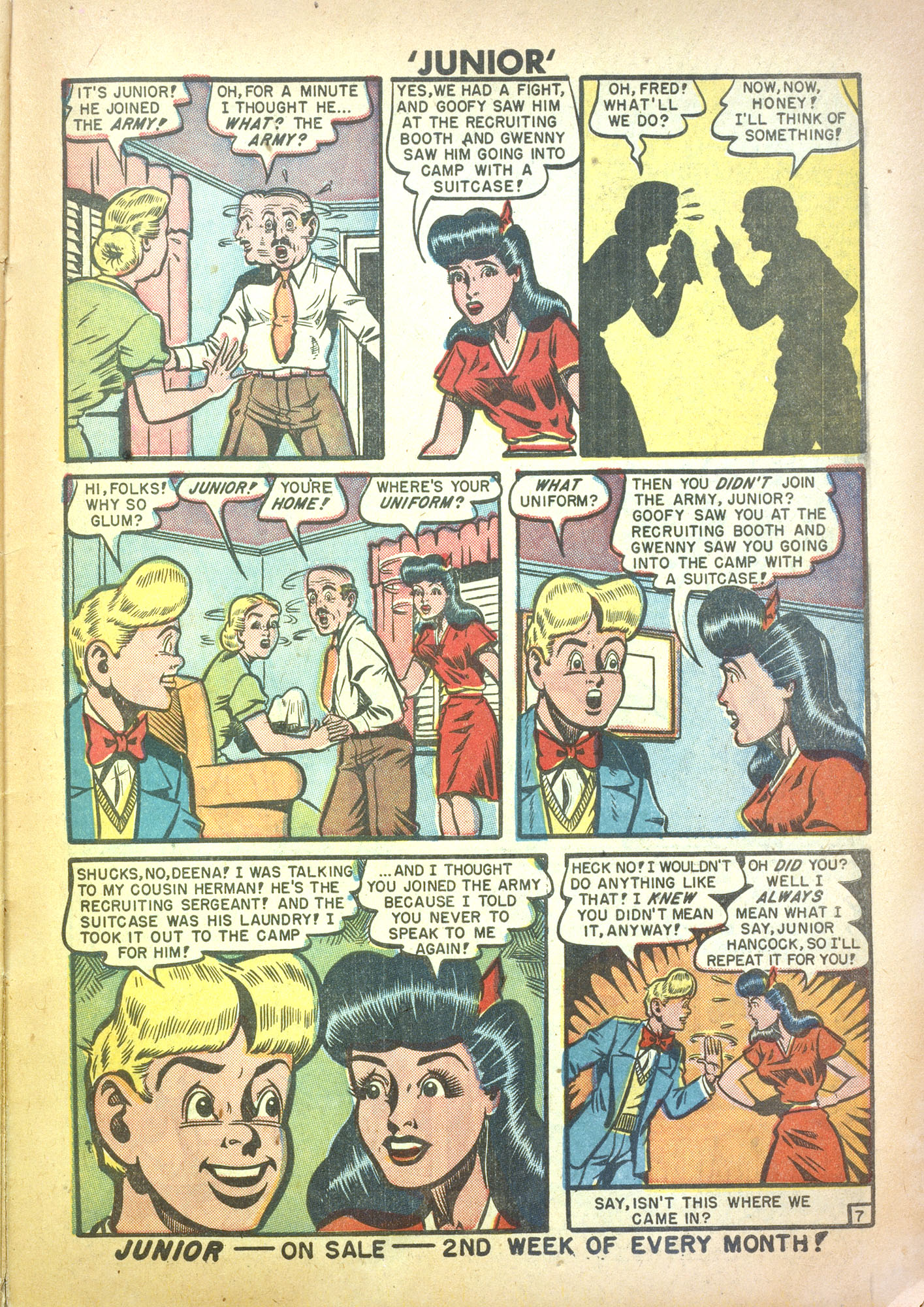 Read online Junior (1947) comic -  Issue #13 - 27