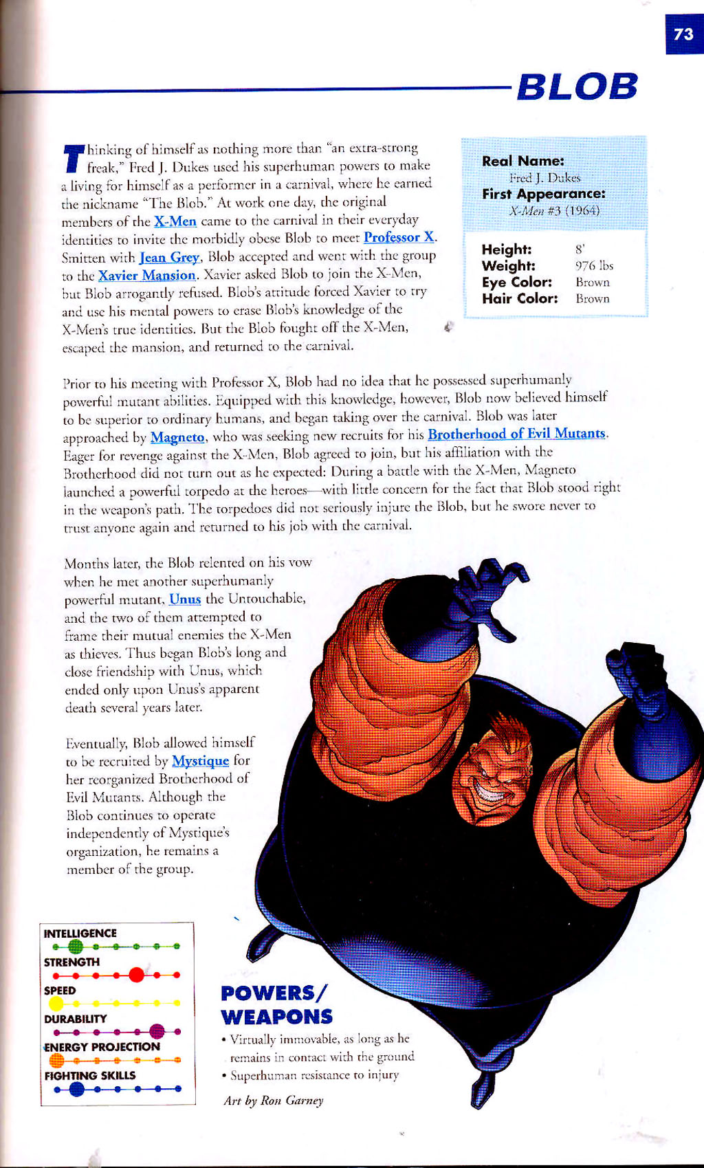 Read online Marvel Encyclopedia comic -  Issue # TPB 2 - 75