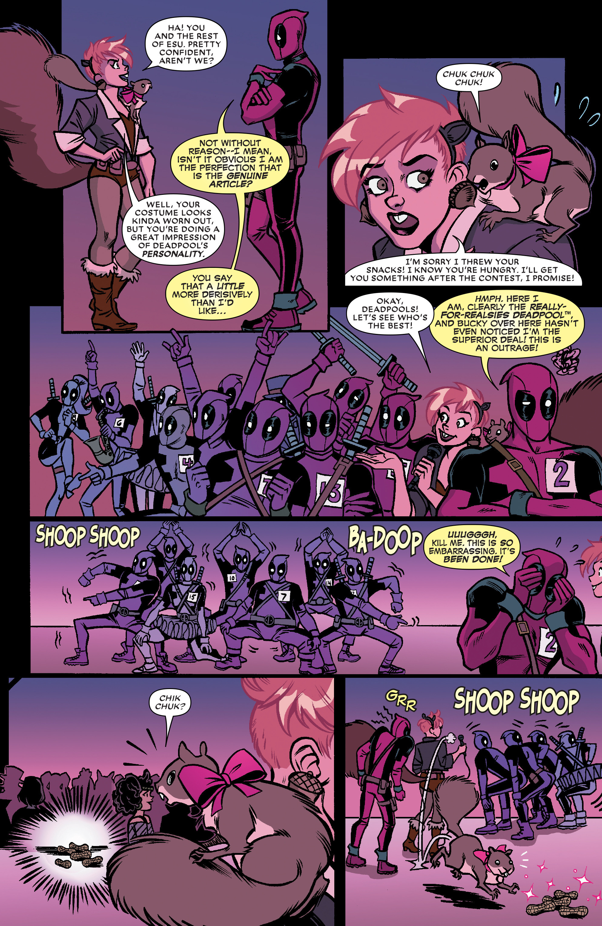 Read online Gwenpool Holiday Special: Merry Mix-Up comic -  Issue # Full - 54