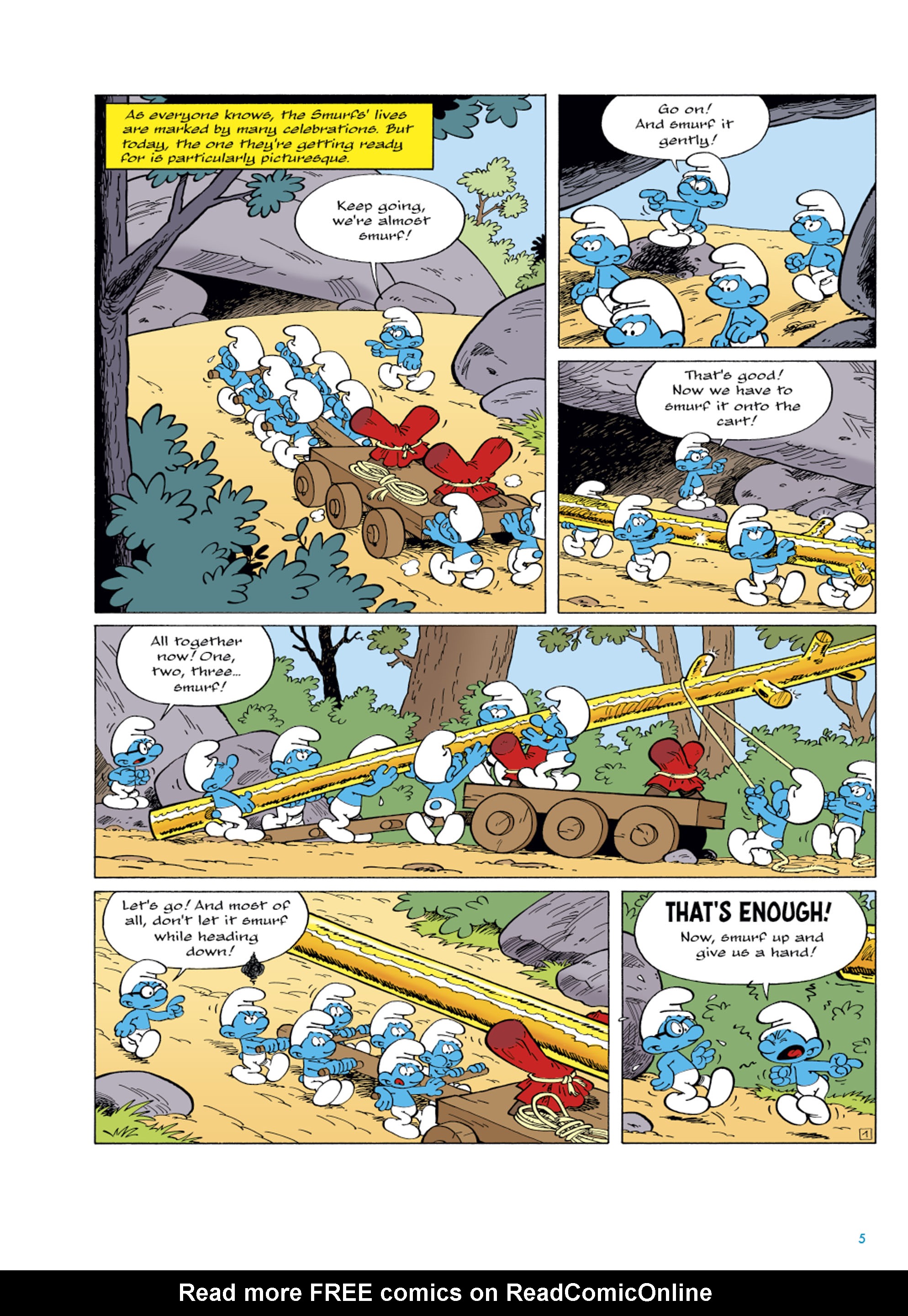 Read online The Smurfs Tales comic -  Issue # TPB 5 (Part 1) - 6