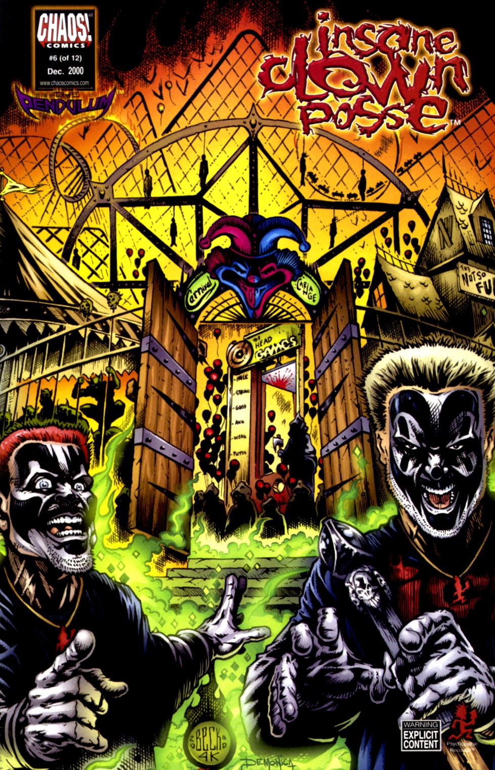 Read online Insane Clown Posse: The Pendulum comic -  Issue #6 - 1