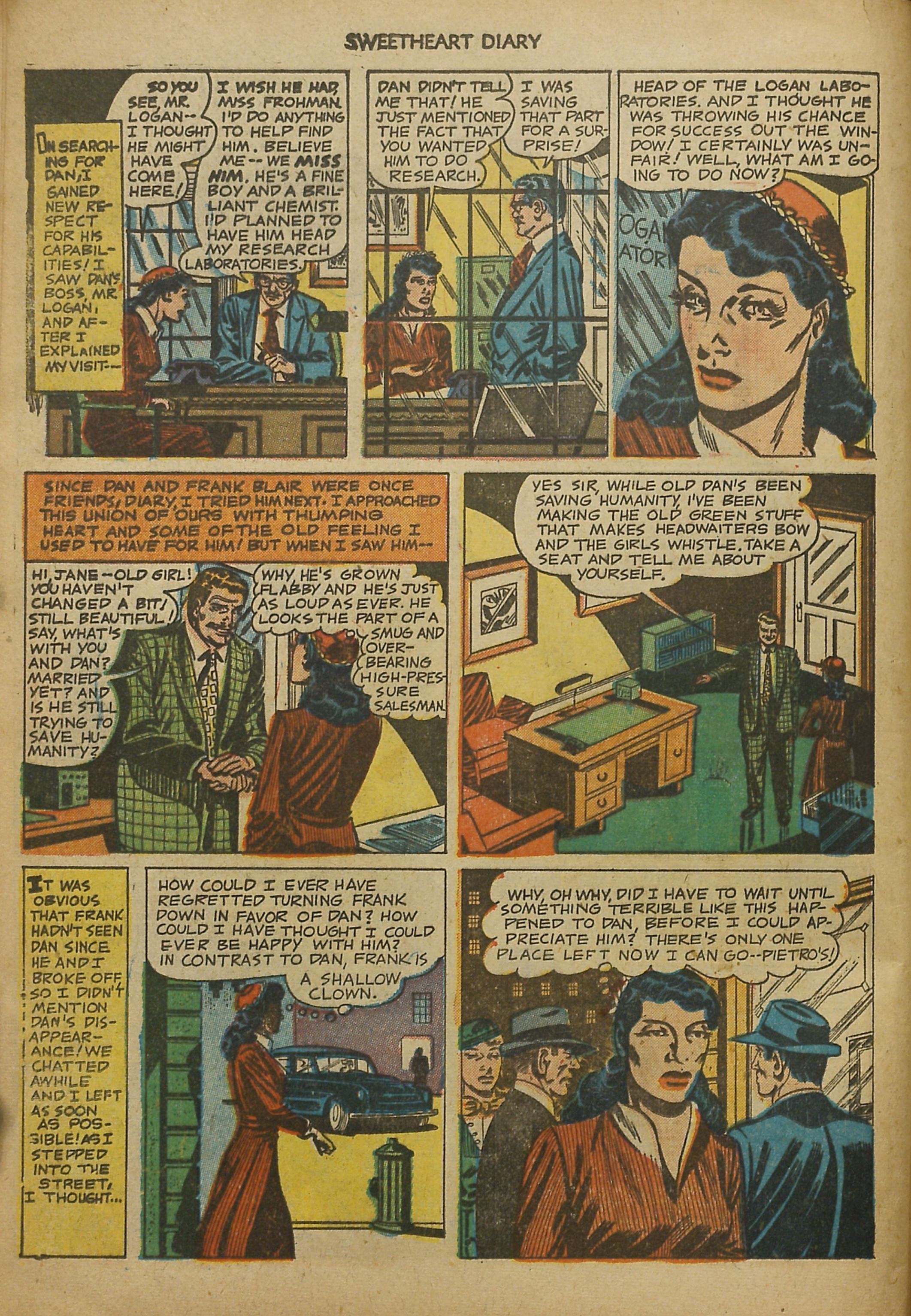 Read online Sweetheart Diary comic -  Issue #8 - 12