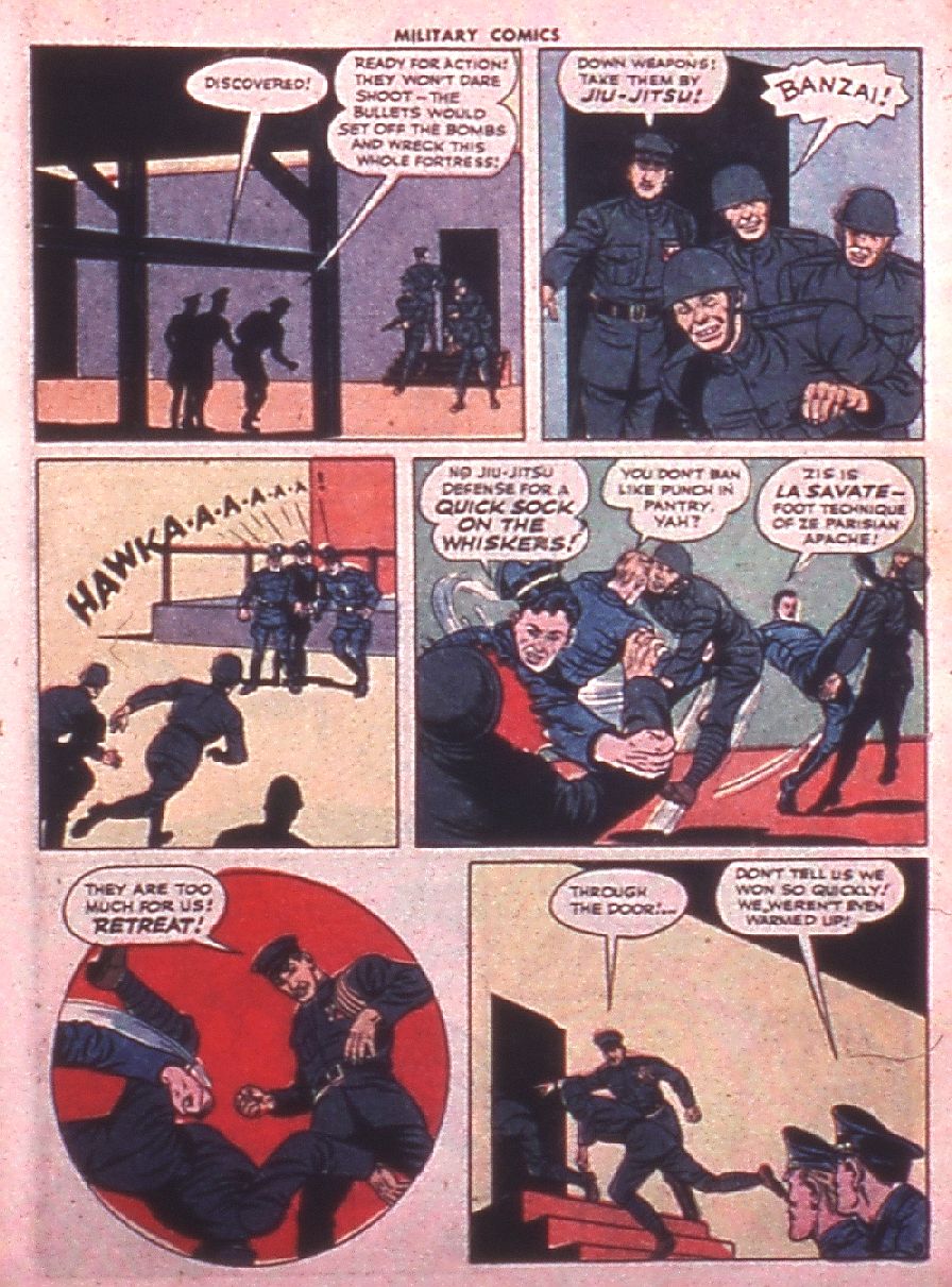 Read online Military Comics comic -  Issue #38 - 11