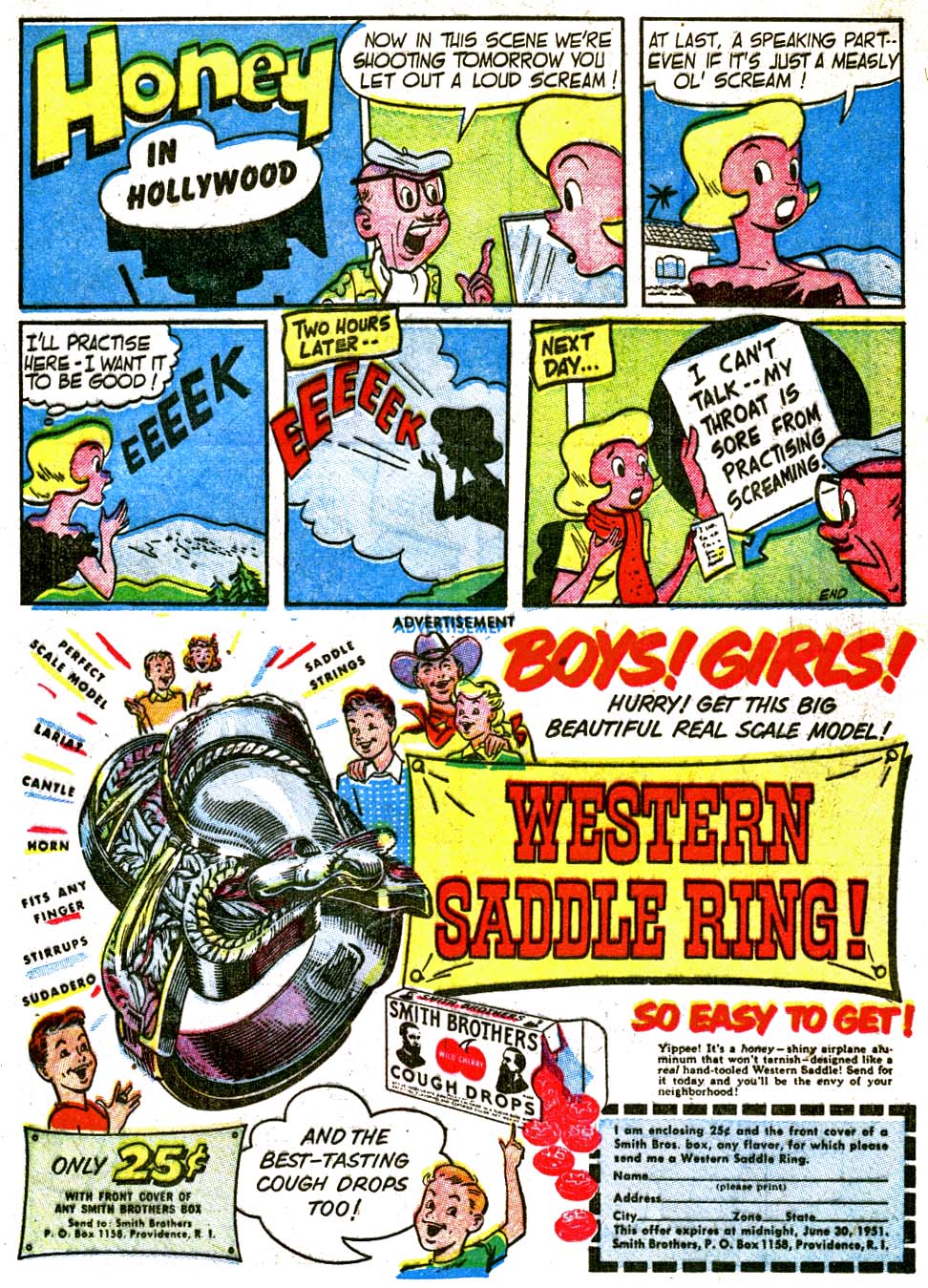 Read online The Adventures of Bob Hope comic -  Issue #7 - 29