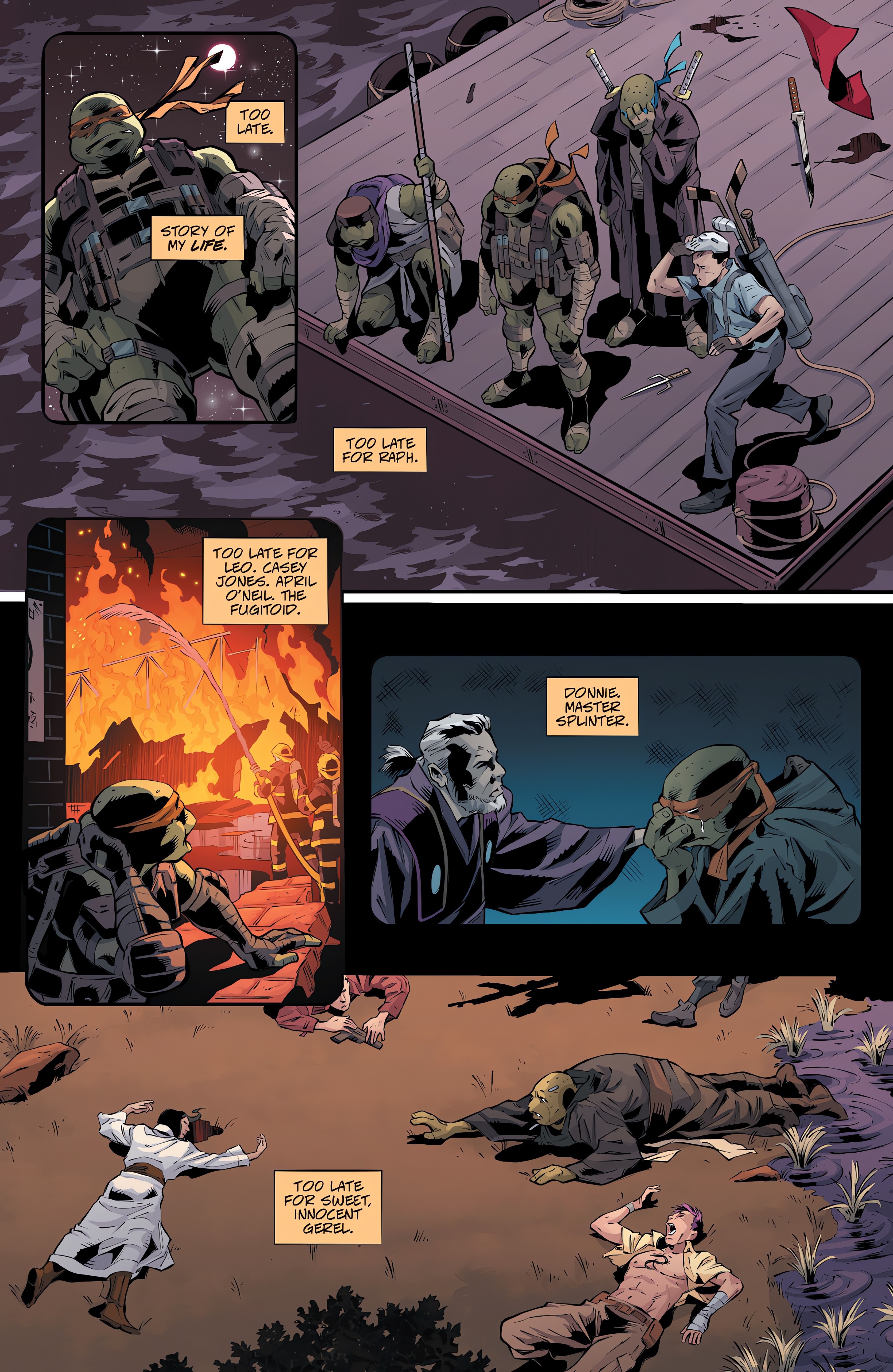 Read online Teenage Mutant Ninja Turtles: The Last Ronin - The Lost Years comic -  Issue #4 - 15