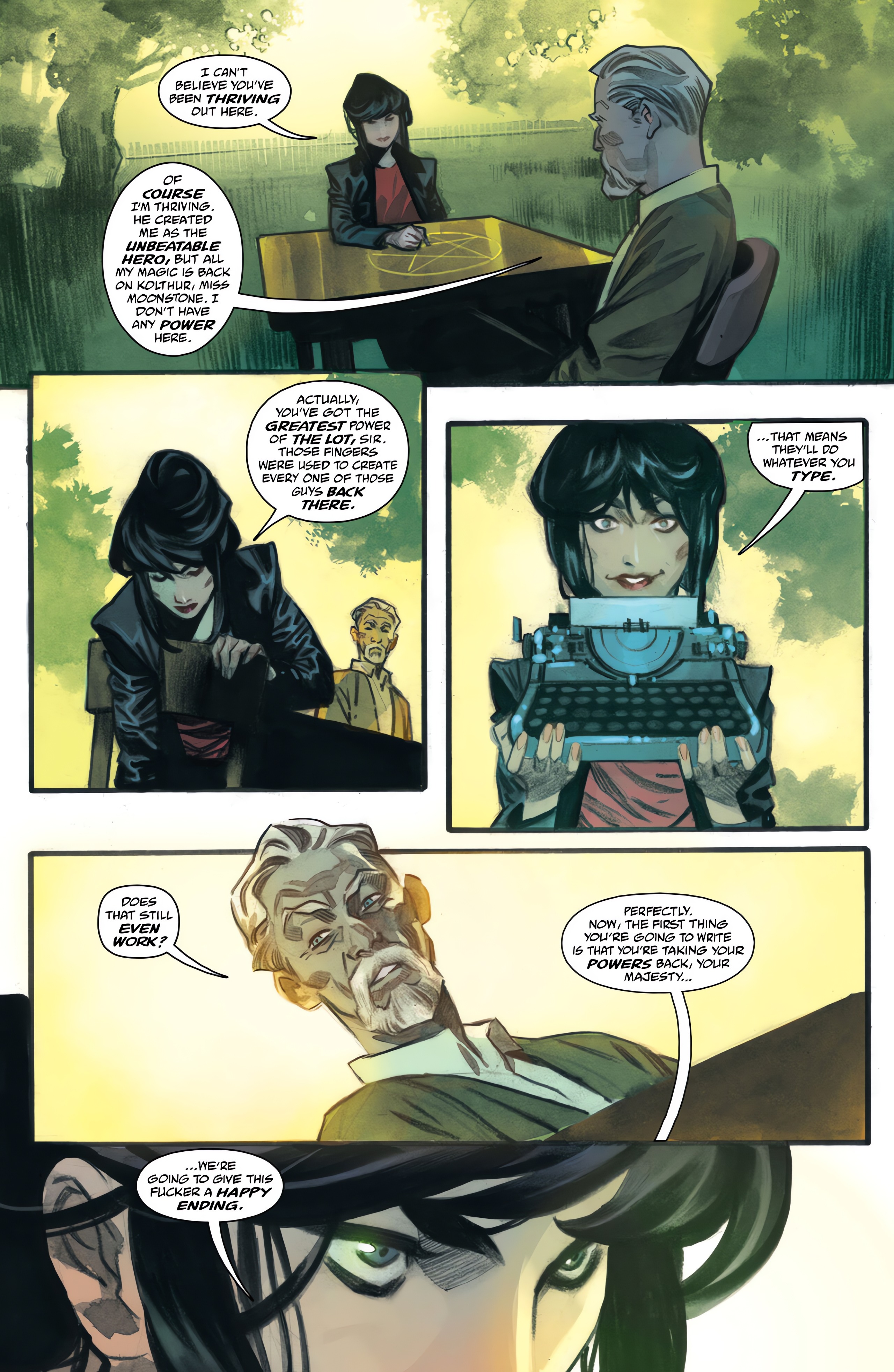 Read online The Magic Order 4 comic -  Issue #6 - 22