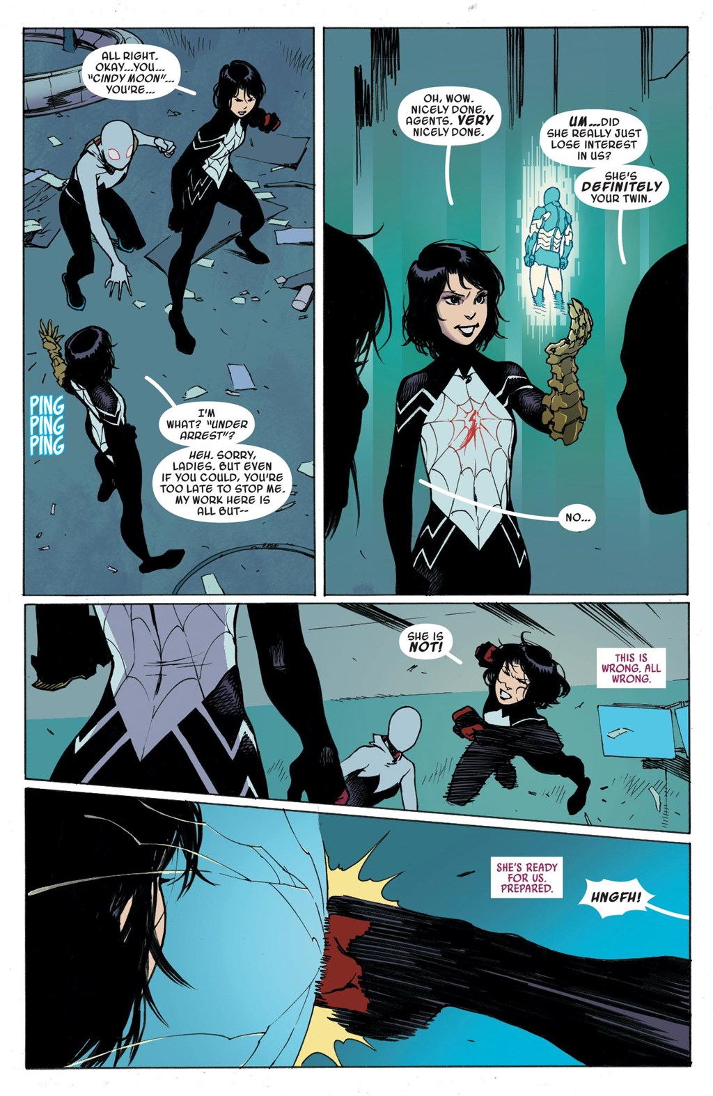 Spider-Gwen: Ghost-Spider - Edge of Spider-Verse (Modern Era Epic Collection) chapter 4 page 56