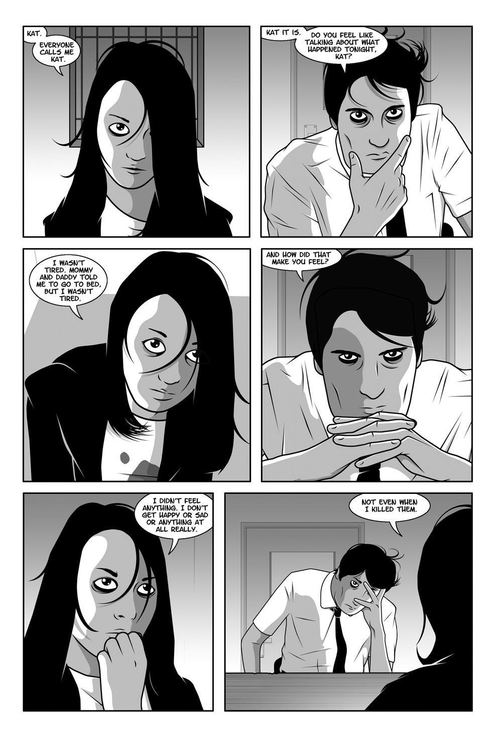 Read online Hollow Girl comic -  Issue #1 - 18