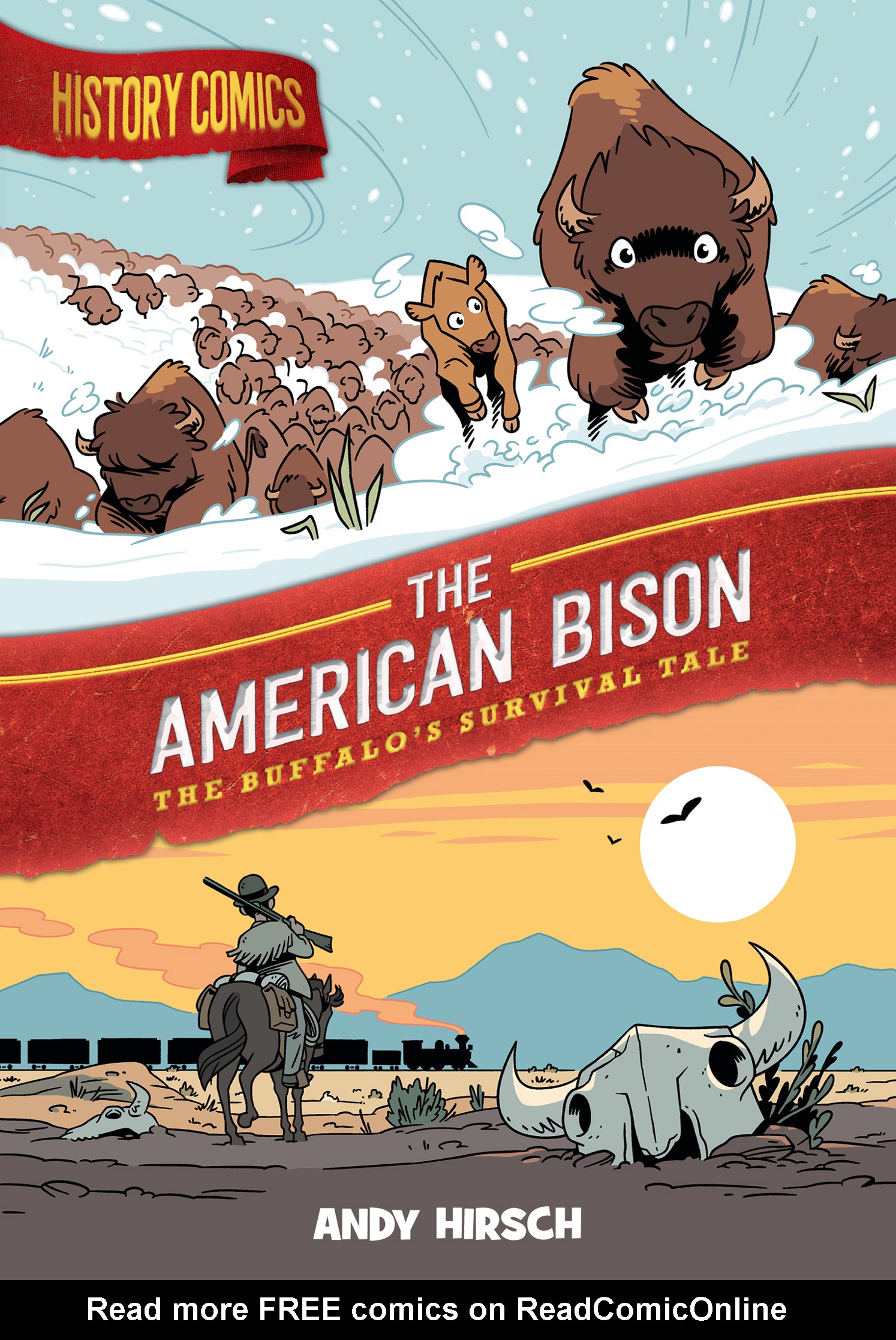 Read online History Comics comic -  Issue # The American Bison - The Buffalos Survival Tale - 1