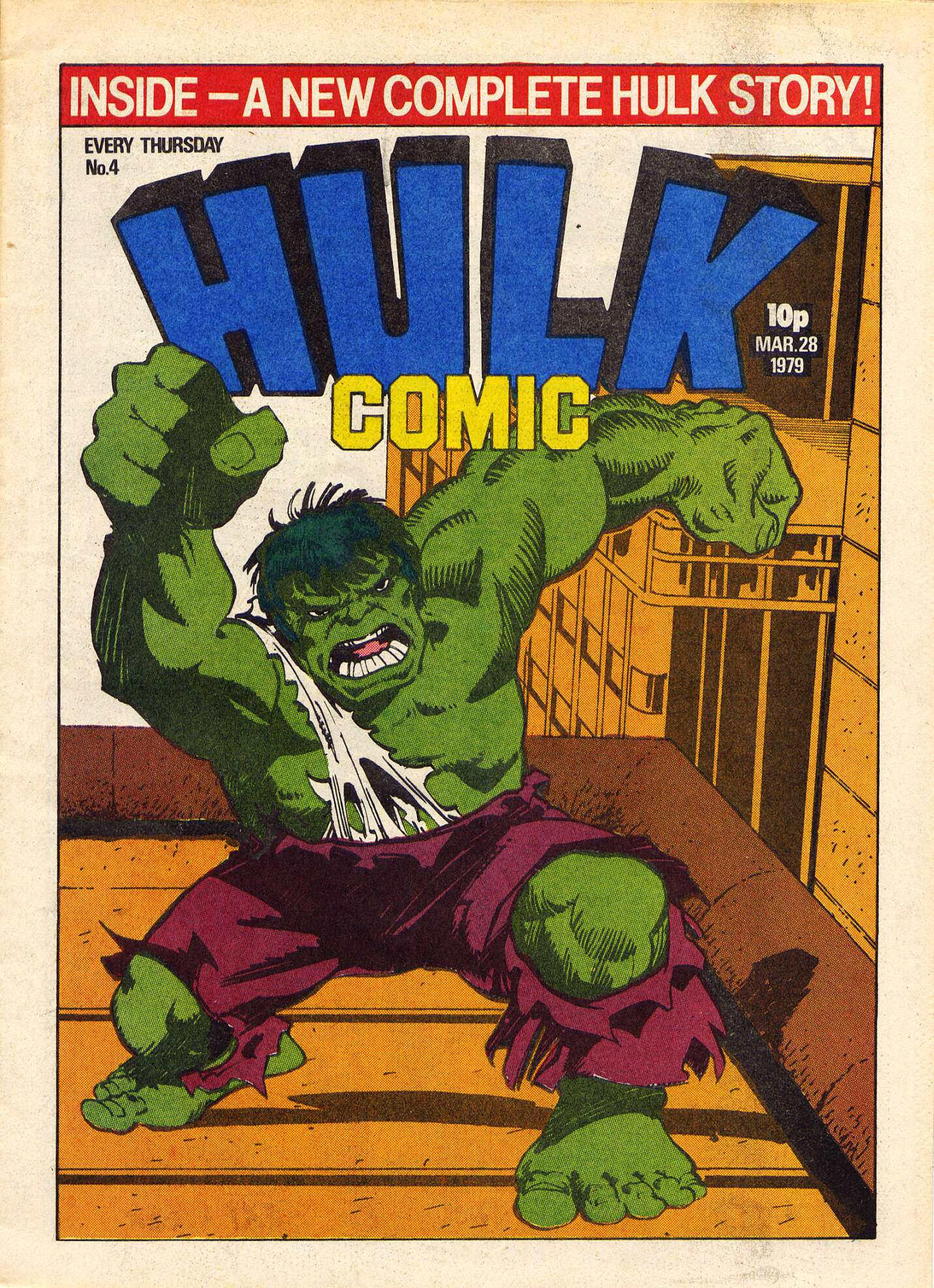 Read online Hulk Comic comic -  Issue #4 - 1