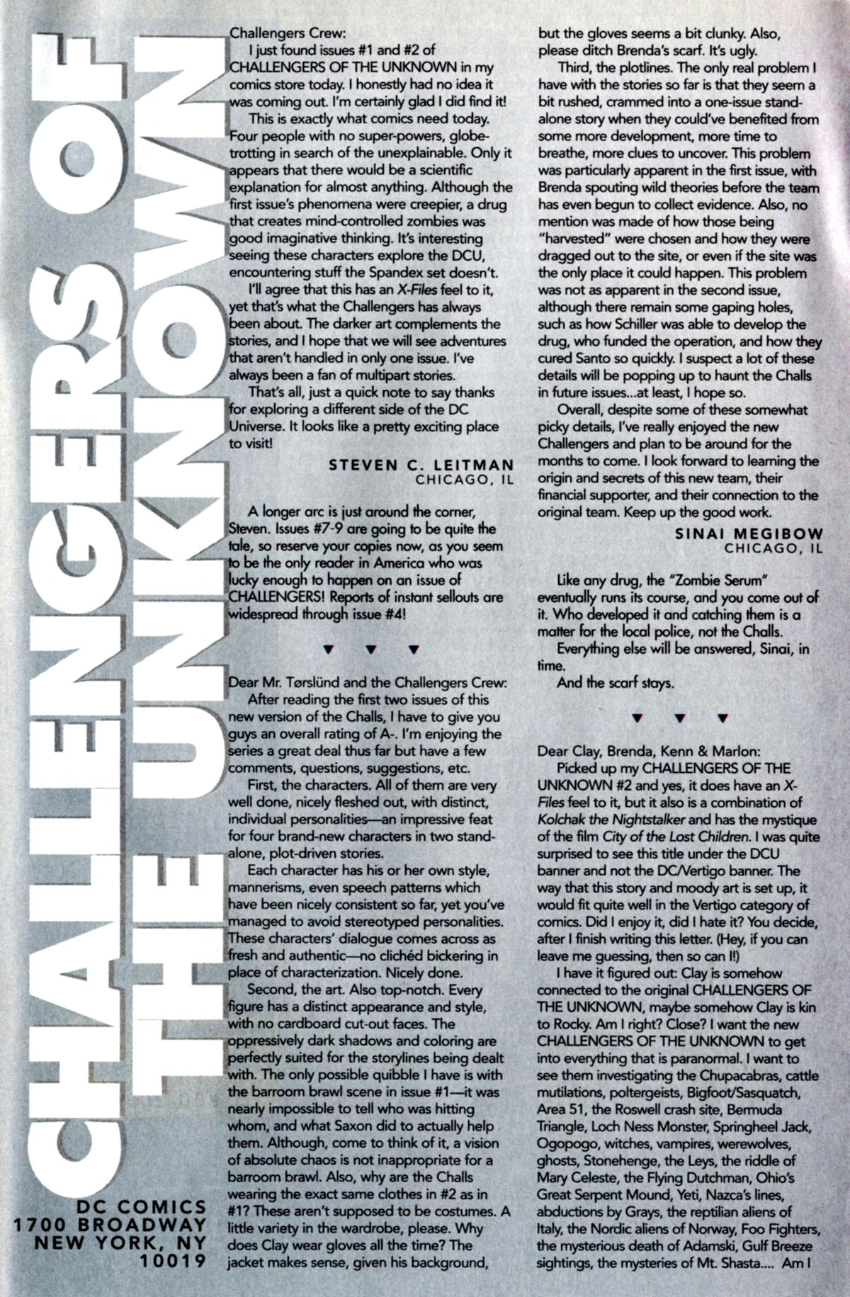 Read online Challengers of the Unknown (1997) comic -  Issue #6 - 32