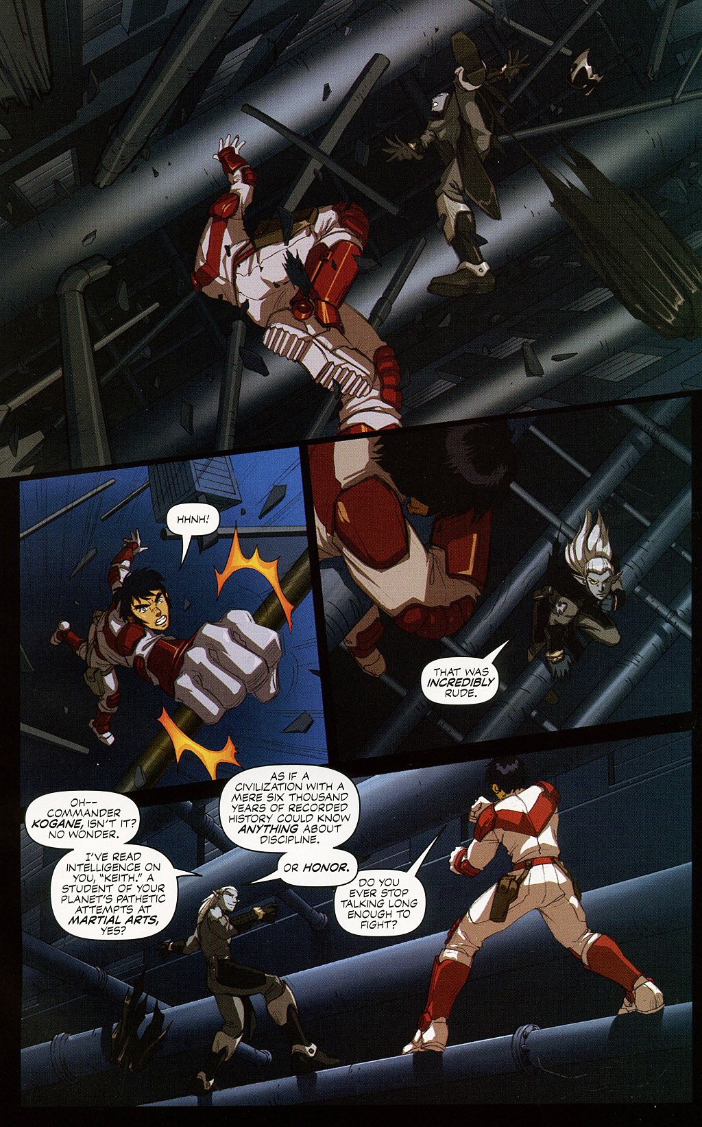 Read online Voltron: Defender of the Universe comic -  Issue #4 - 16