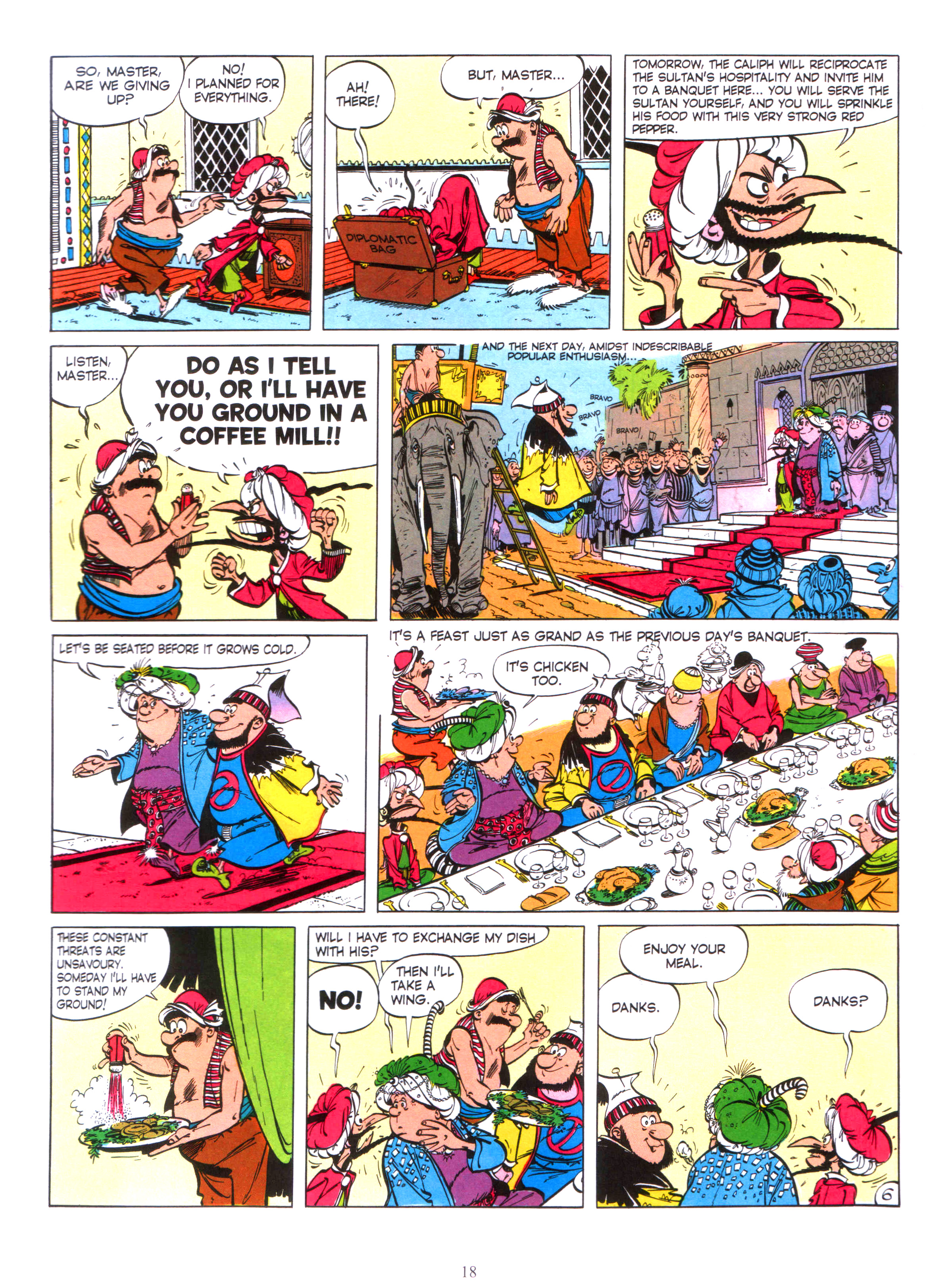Read online Iznogoud comic -  Issue #9 - 17