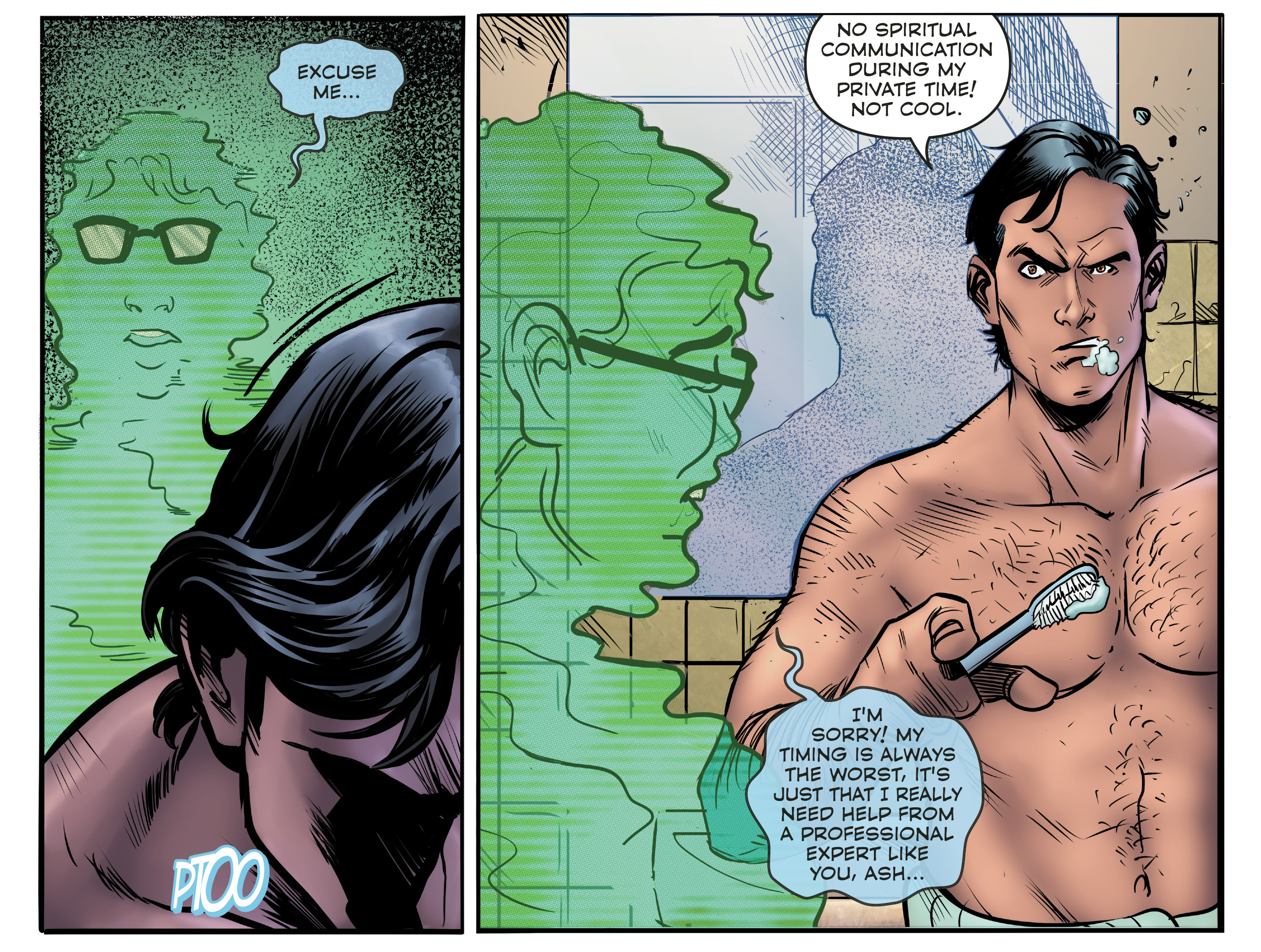 Read online Evil Dead 2: A Merry Deadite X-Mas comic -  Issue #1 - 6