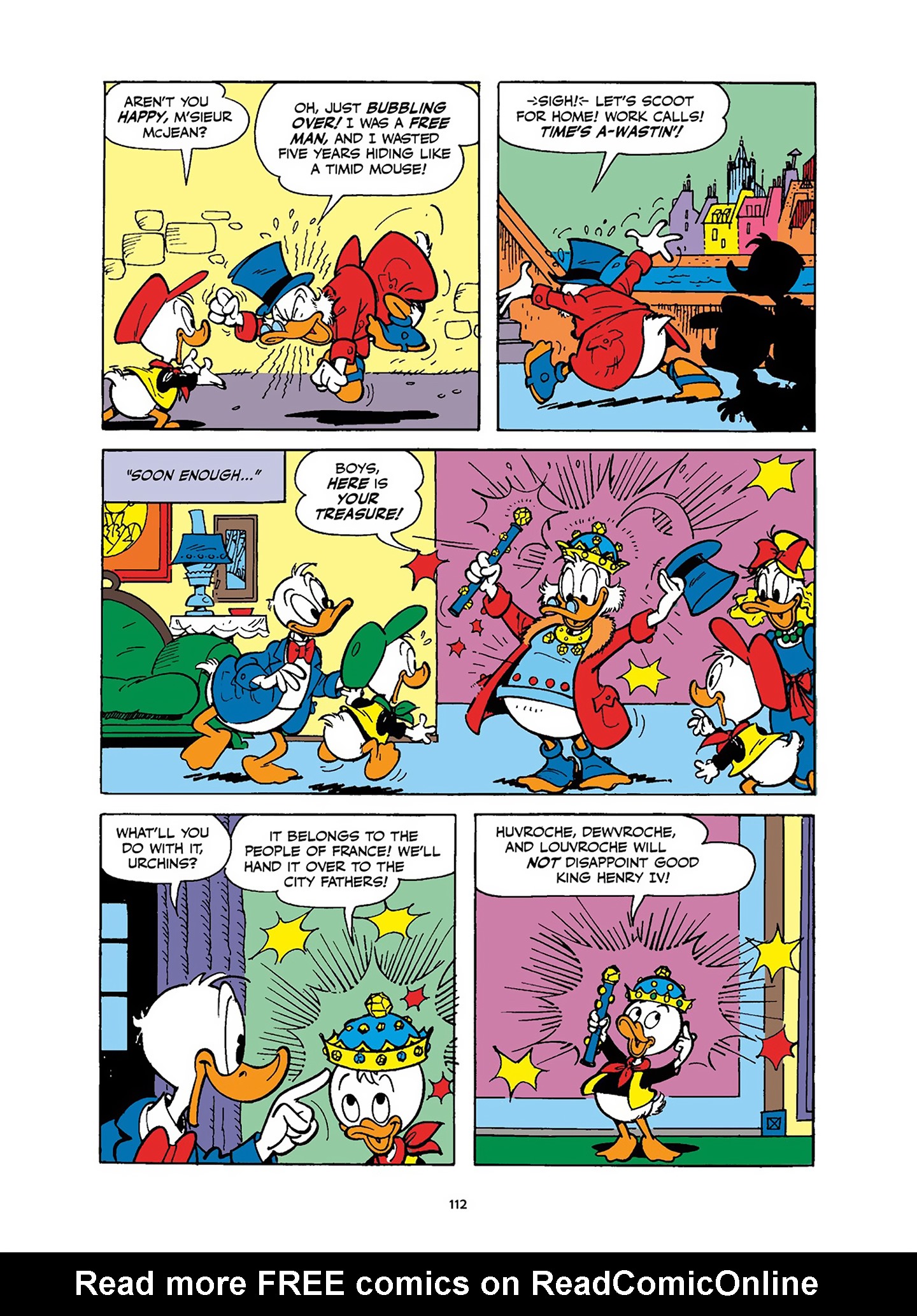 Read online Uncle Scrooge and Donald Duck in Les Misérables and War and Peace comic -  Issue # TPB (Part 2) - 13