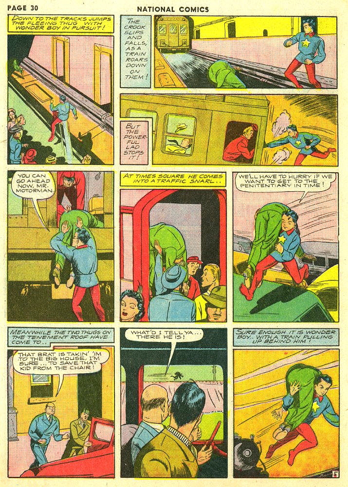 Read online National Comics comic -  Issue #6 - 32