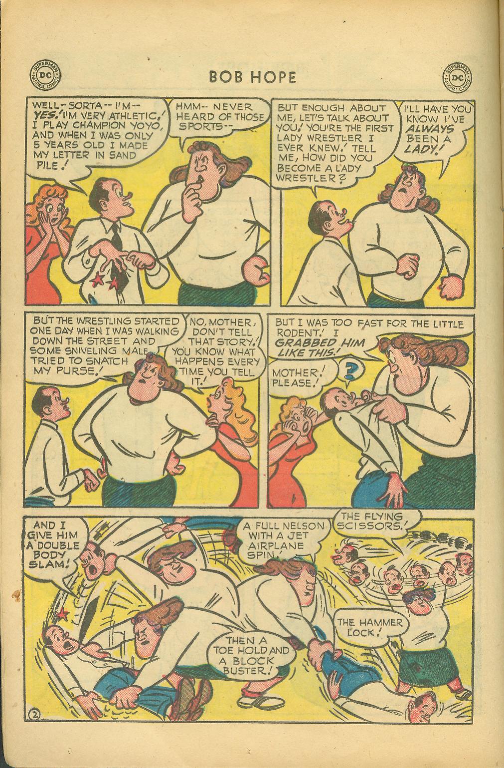 Read online The Adventures of Bob Hope comic -  Issue #21 - 14
