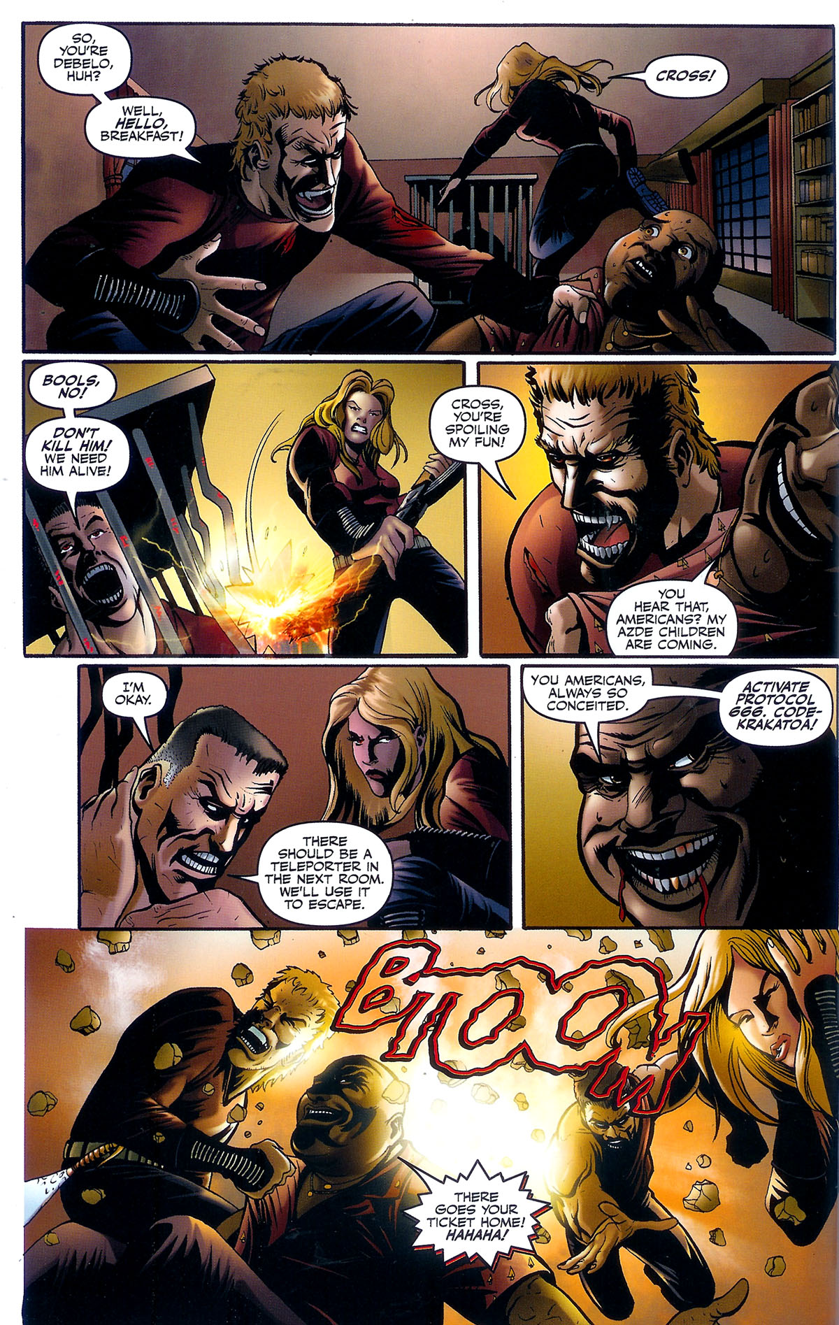 Read online CVO: Covert Vampiric Operations - African Blood comic -  Issue #3 - 20