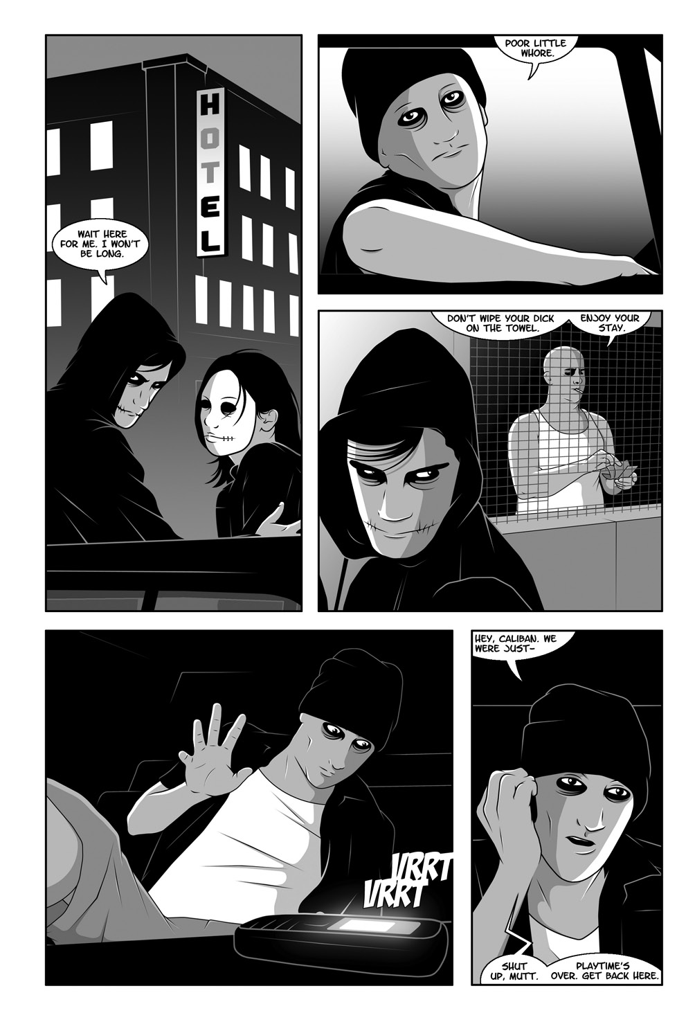 Read online Hollow Girl comic -  Issue #1 - 7