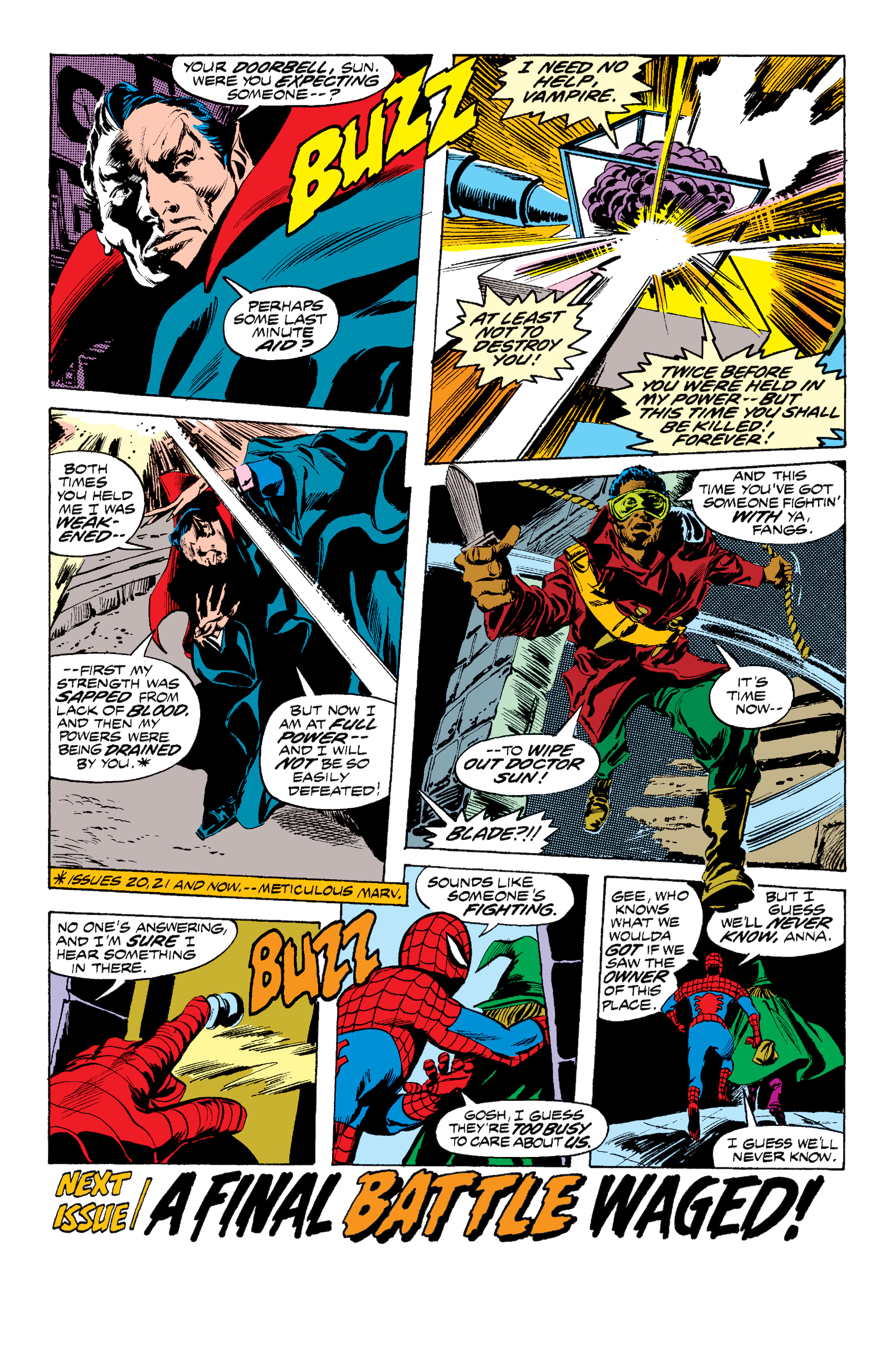 Read online Tomb of Dracula (1972) comic -  Issue # _The Complete Collection 4 (Part 3) - 23