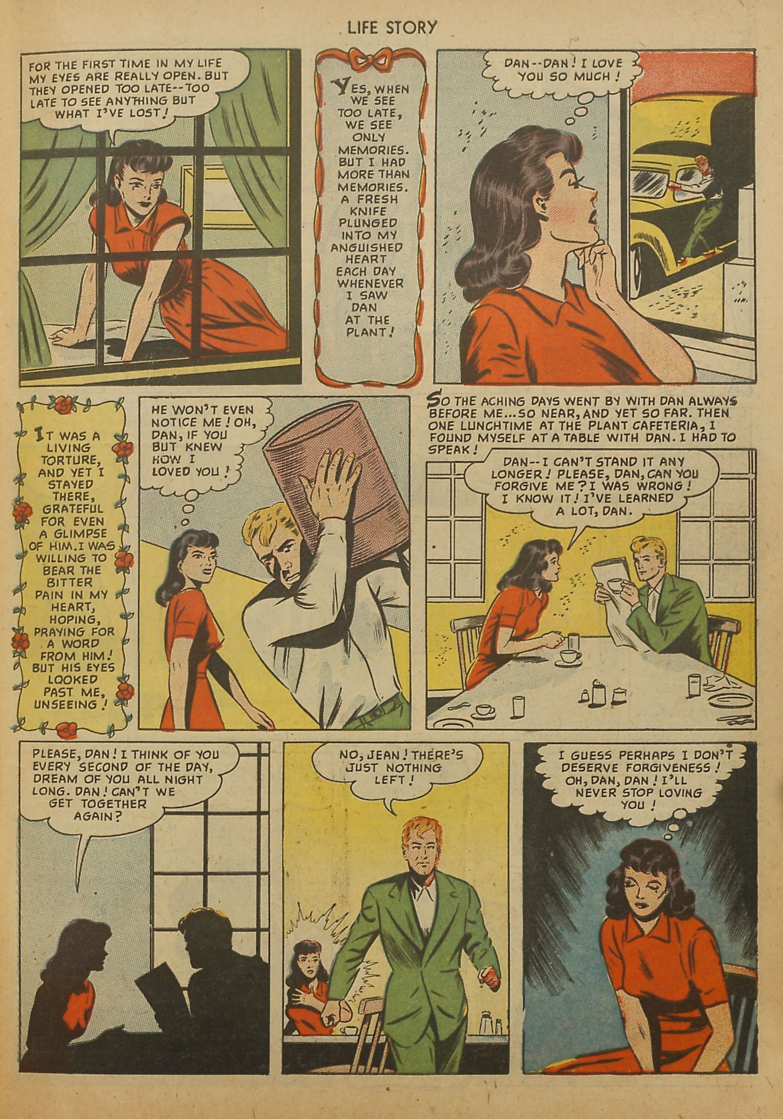 Read online Life Story comic -  Issue #8 - 15