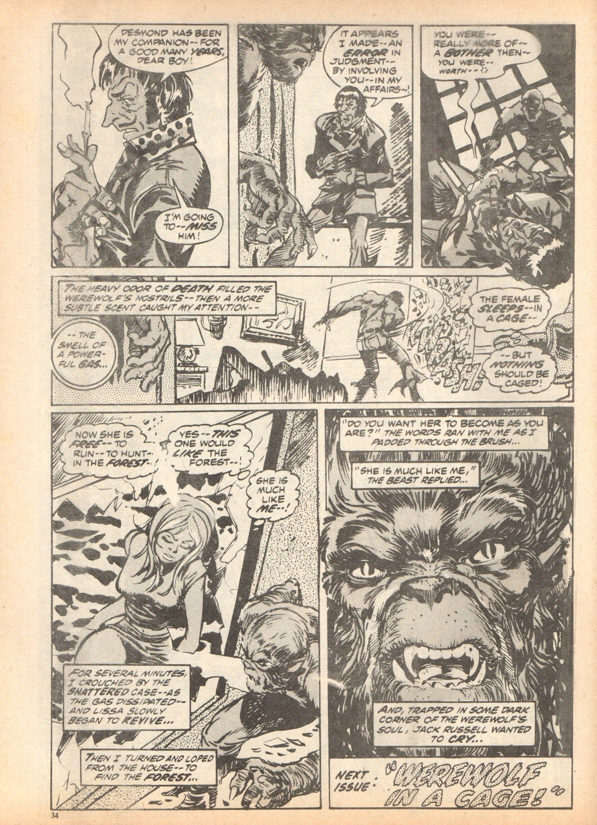 Read online Dracula Lives (1974) comic -  Issue #20 - 34