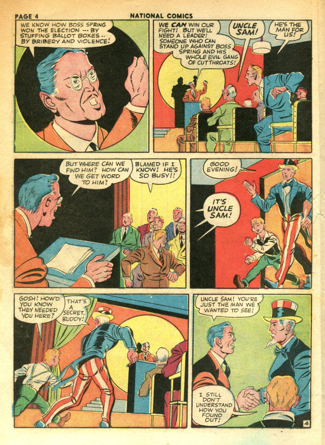 Read online National Comics comic -  Issue #33 - 6