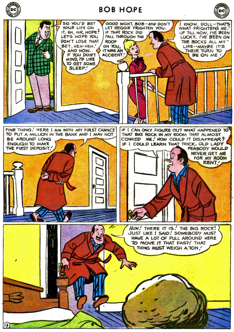 Read online The Adventures of Bob Hope comic -  Issue #62 - 17