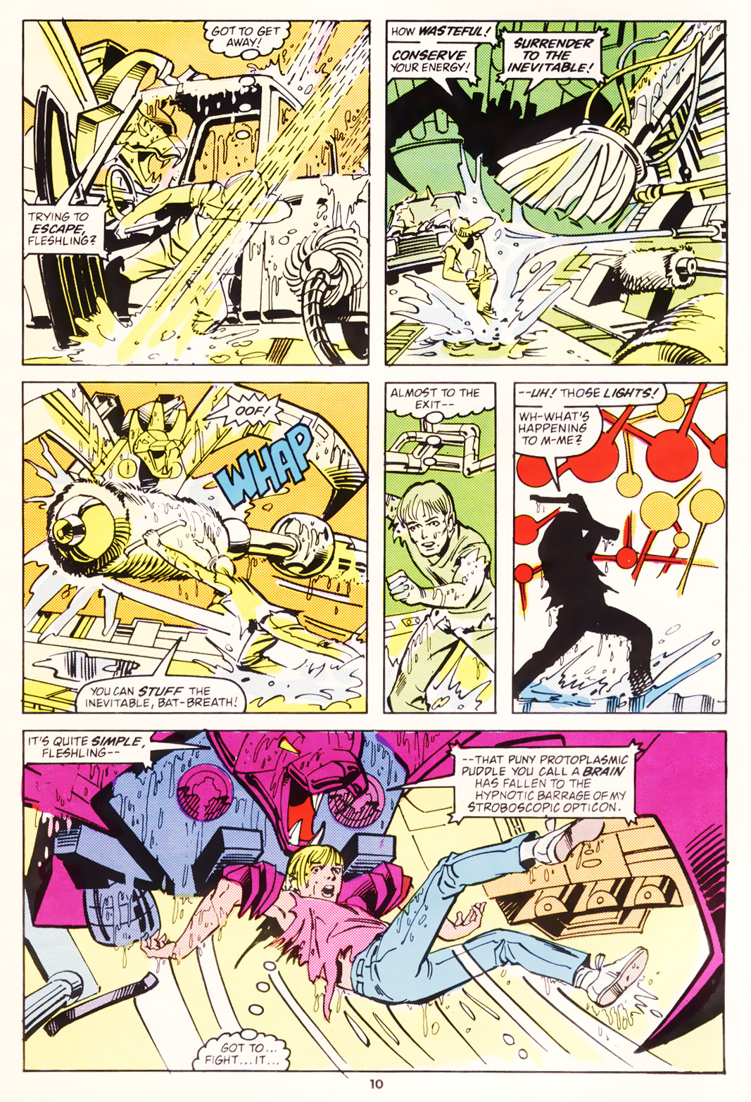 Read online The Transformers (UK) comic -  Issue #129 - 10