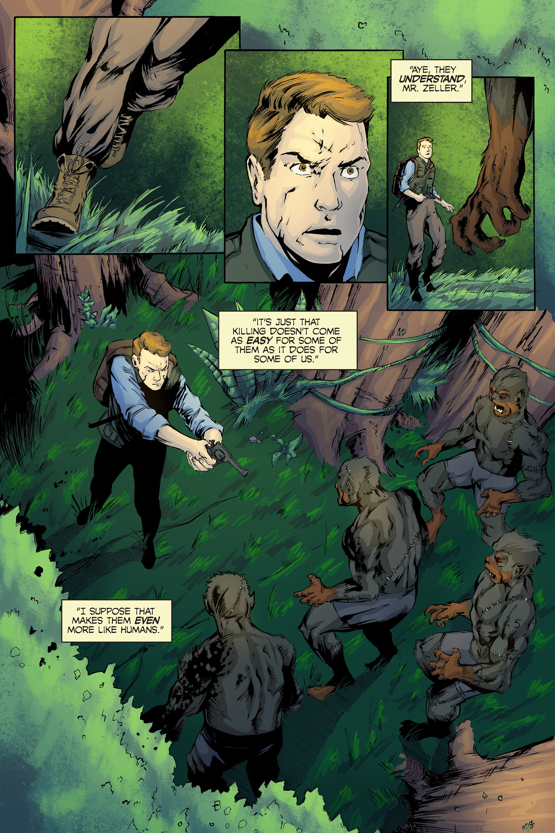 Read online The Army of Dr. Moreau comic -  Issue #5 - 12