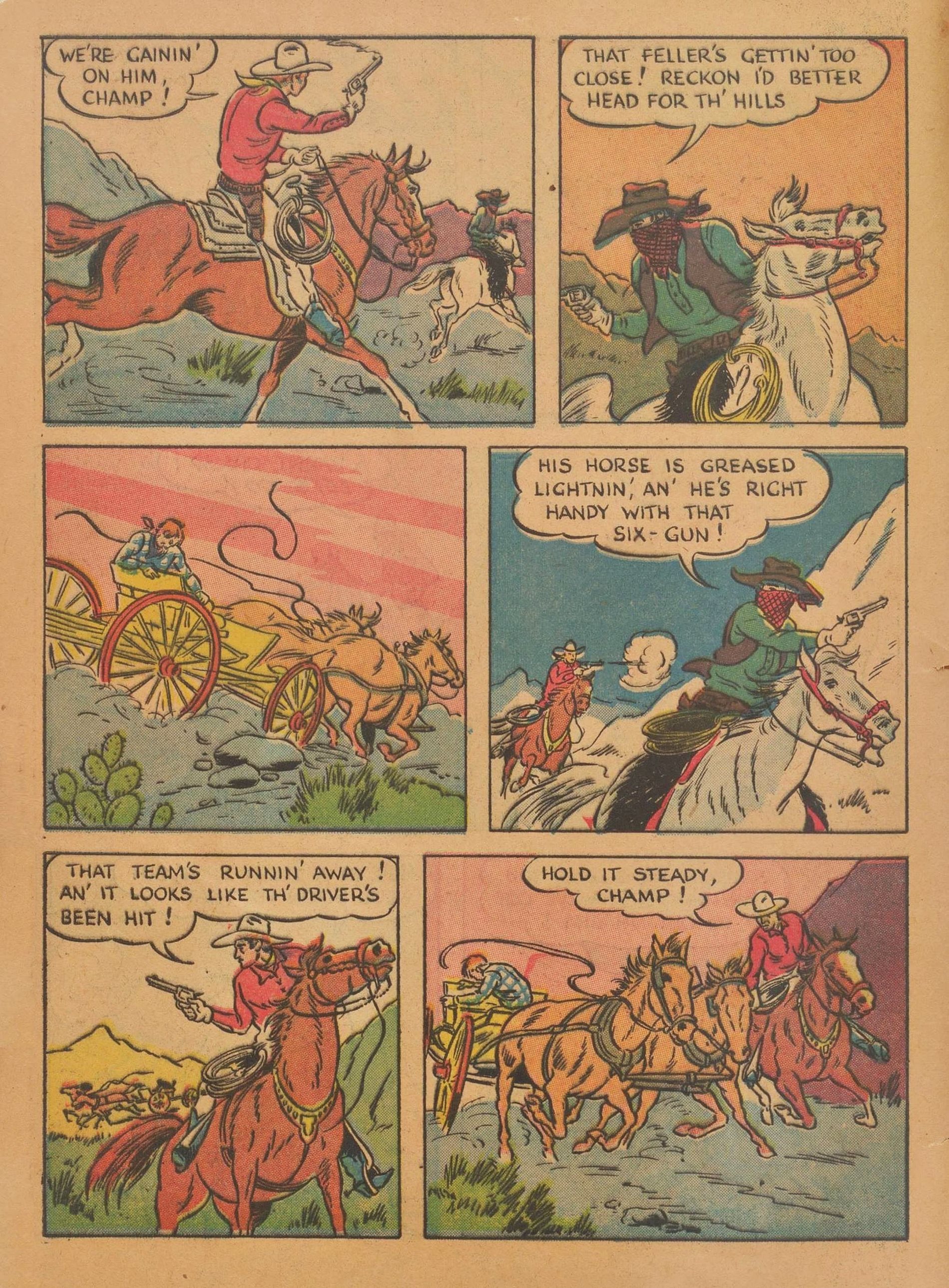 Read online Gene Autry Comics comic -  Issue #6 - 4
