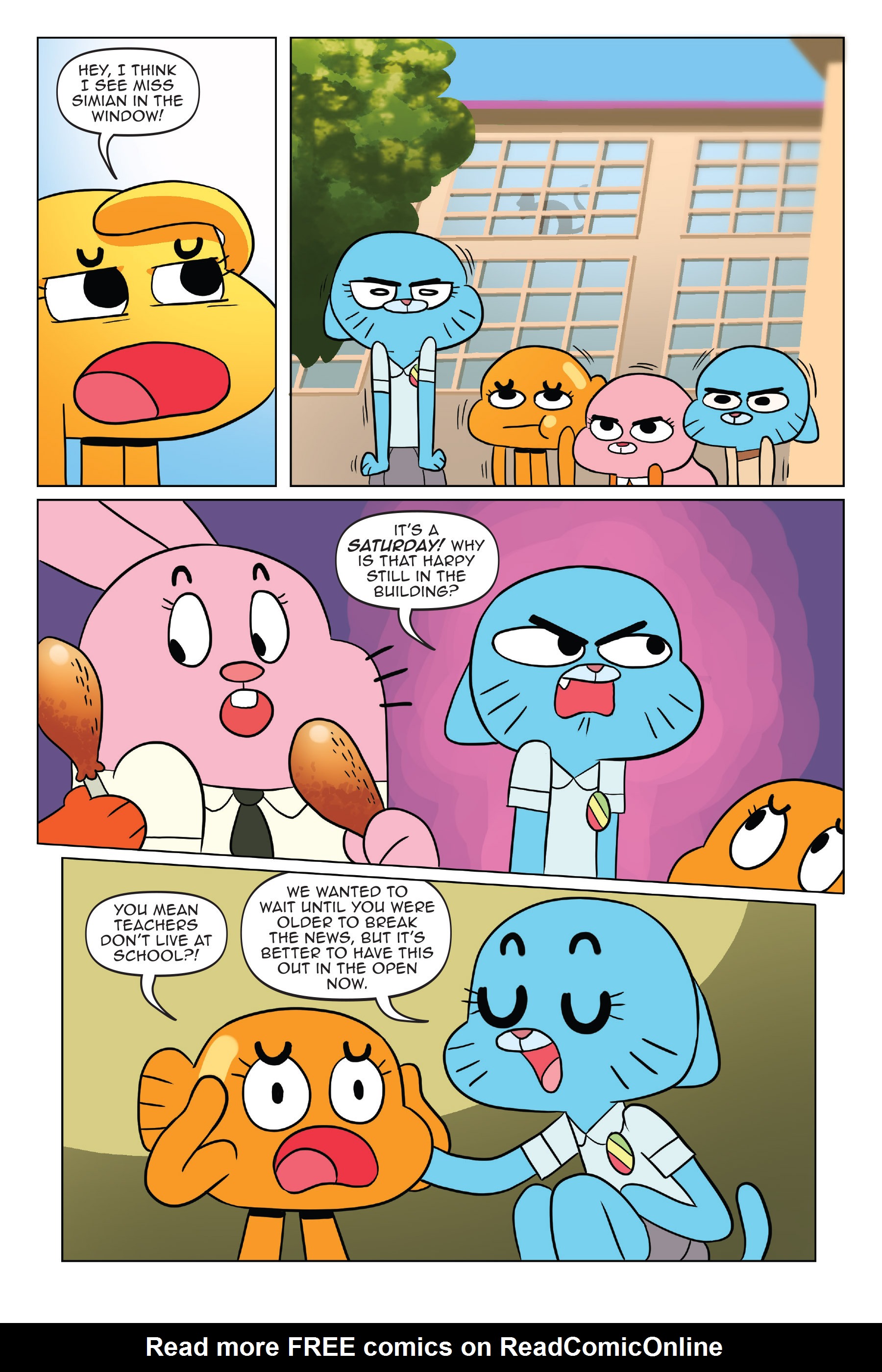 Read online The Amazing World of Gumball: Fairy Tale Trouble comic -  Issue # Full - 12
