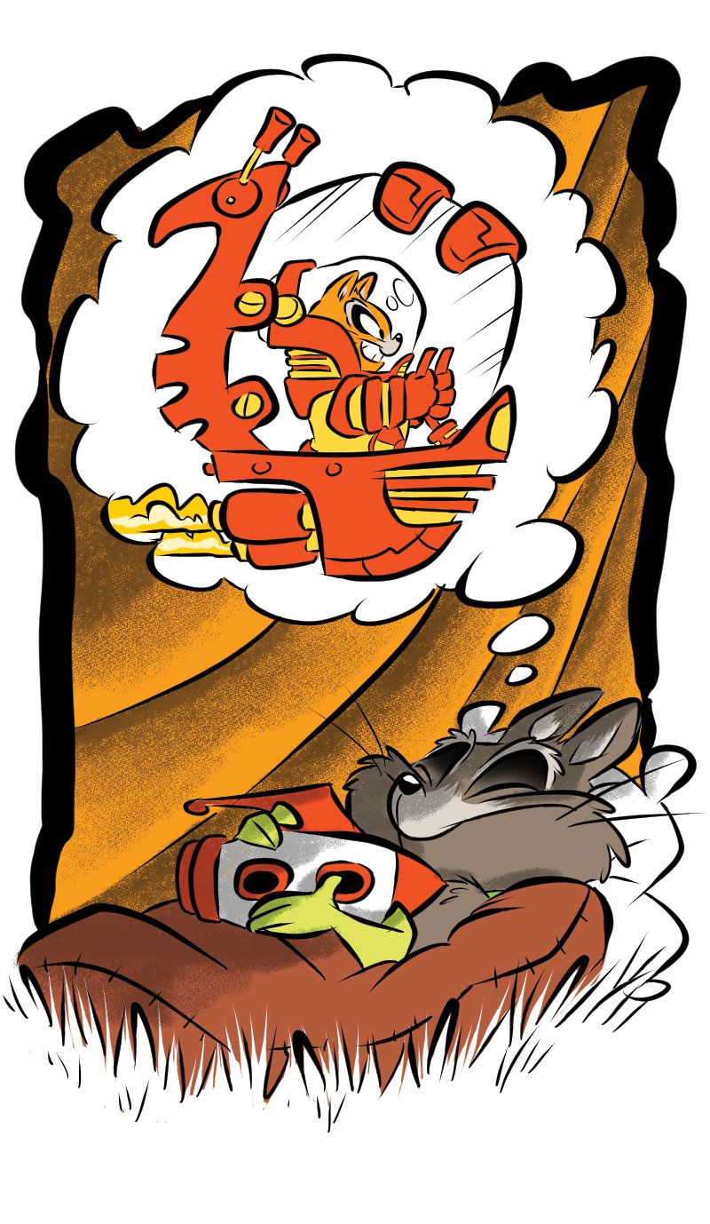 Read online Li'l Rocket Infinity Comic comic -  Issue #5 - 11