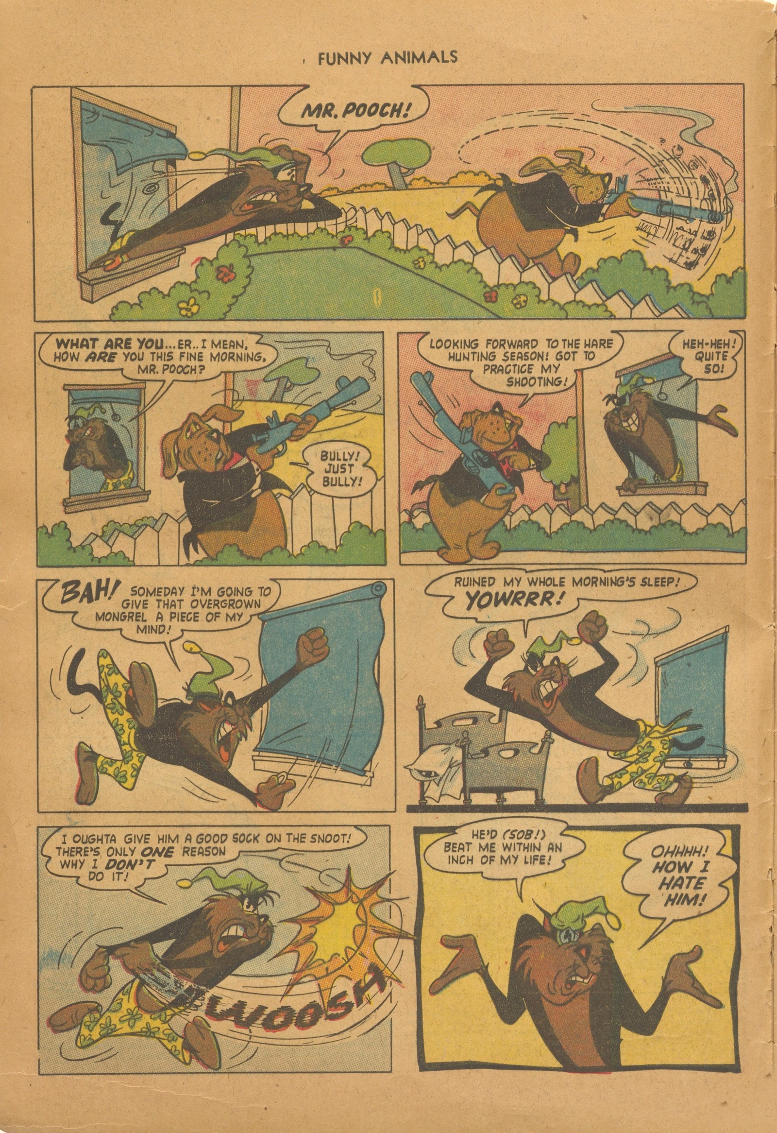 Read online Fawcett's Funny Animals comic -  Issue #83 - 4