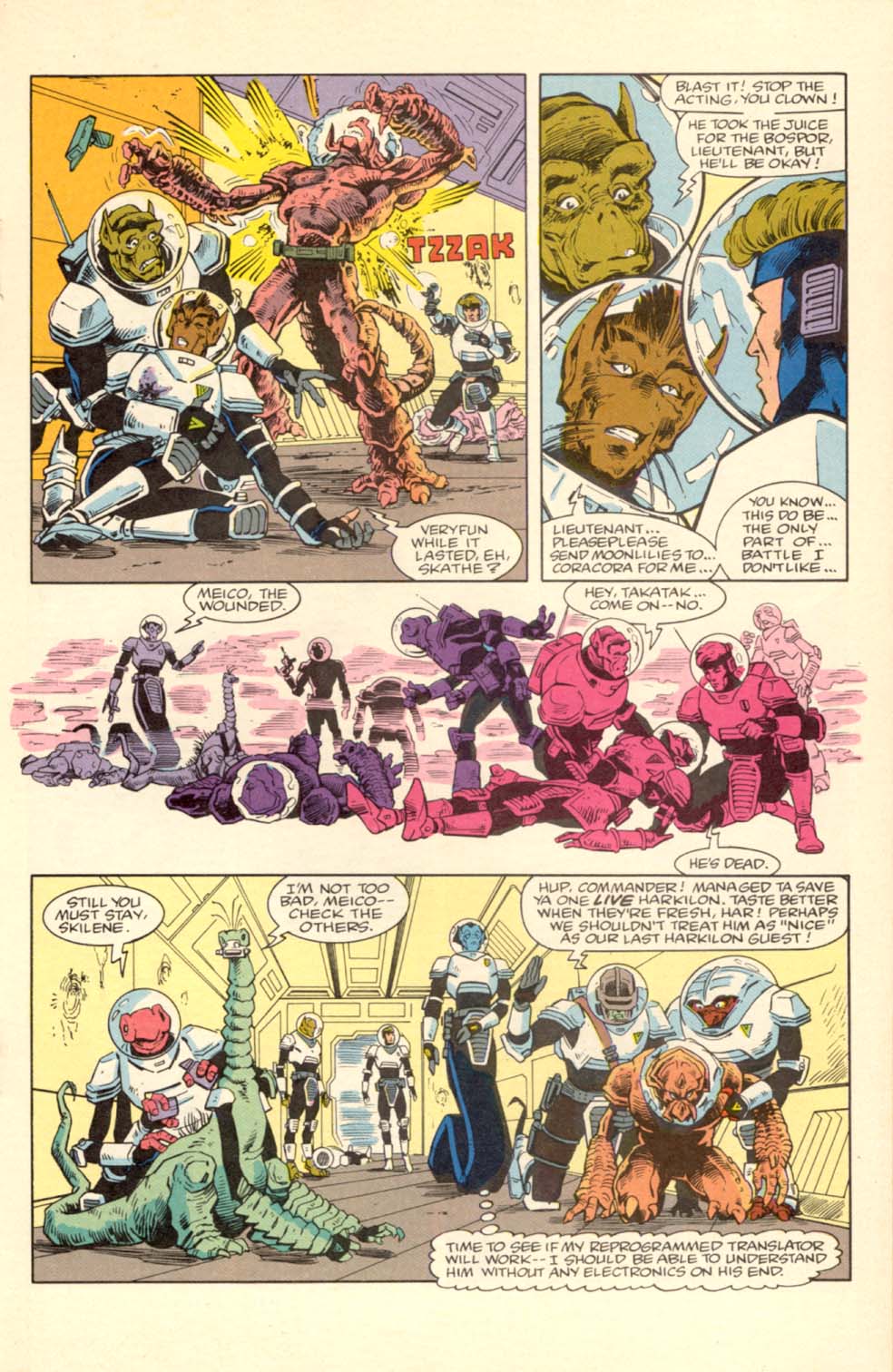 Read online Alien Legion comic -  Issue #7 - 19
