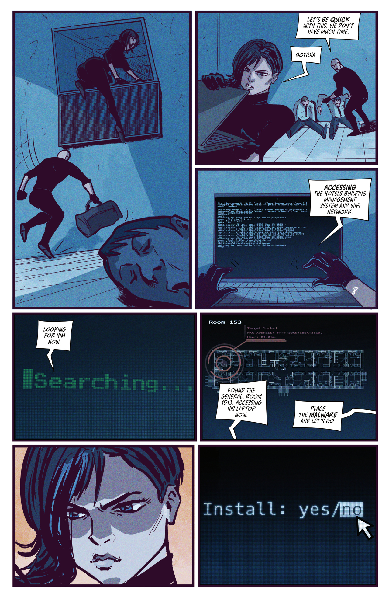 Read online Zero Day Threat comic -  Issue #3 - 8