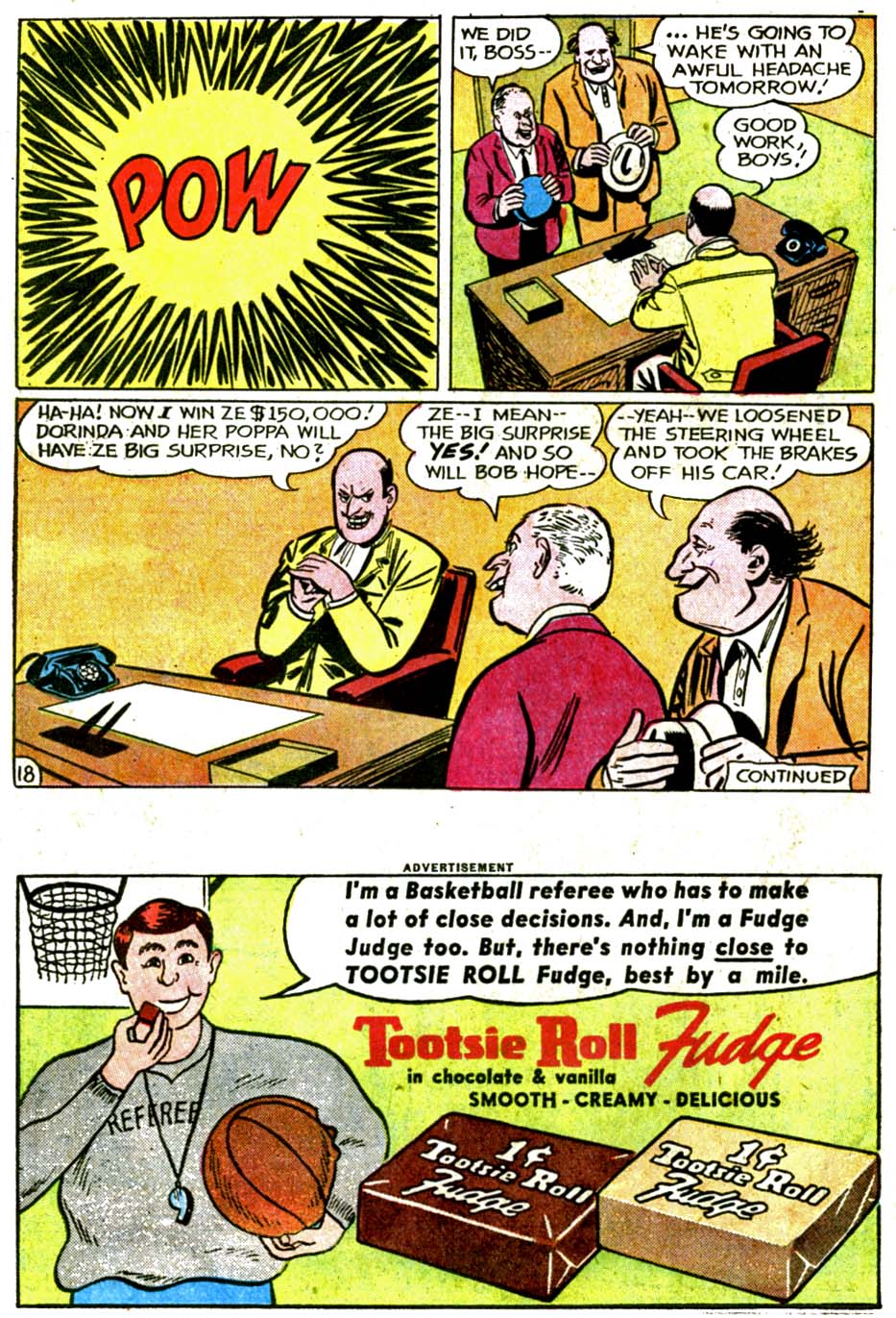 Read online The Adventures of Bob Hope comic -  Issue #78 - 22