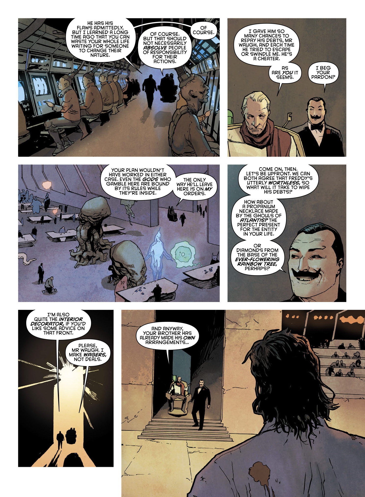 Read online Devlin Waugh comic -  Issue # TPB 3 (Part 1) - 36