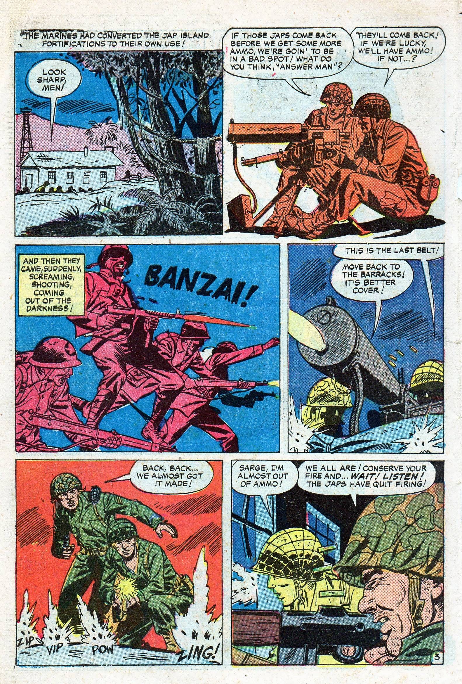 Read online Marines in Action comic -  Issue #13 - 30